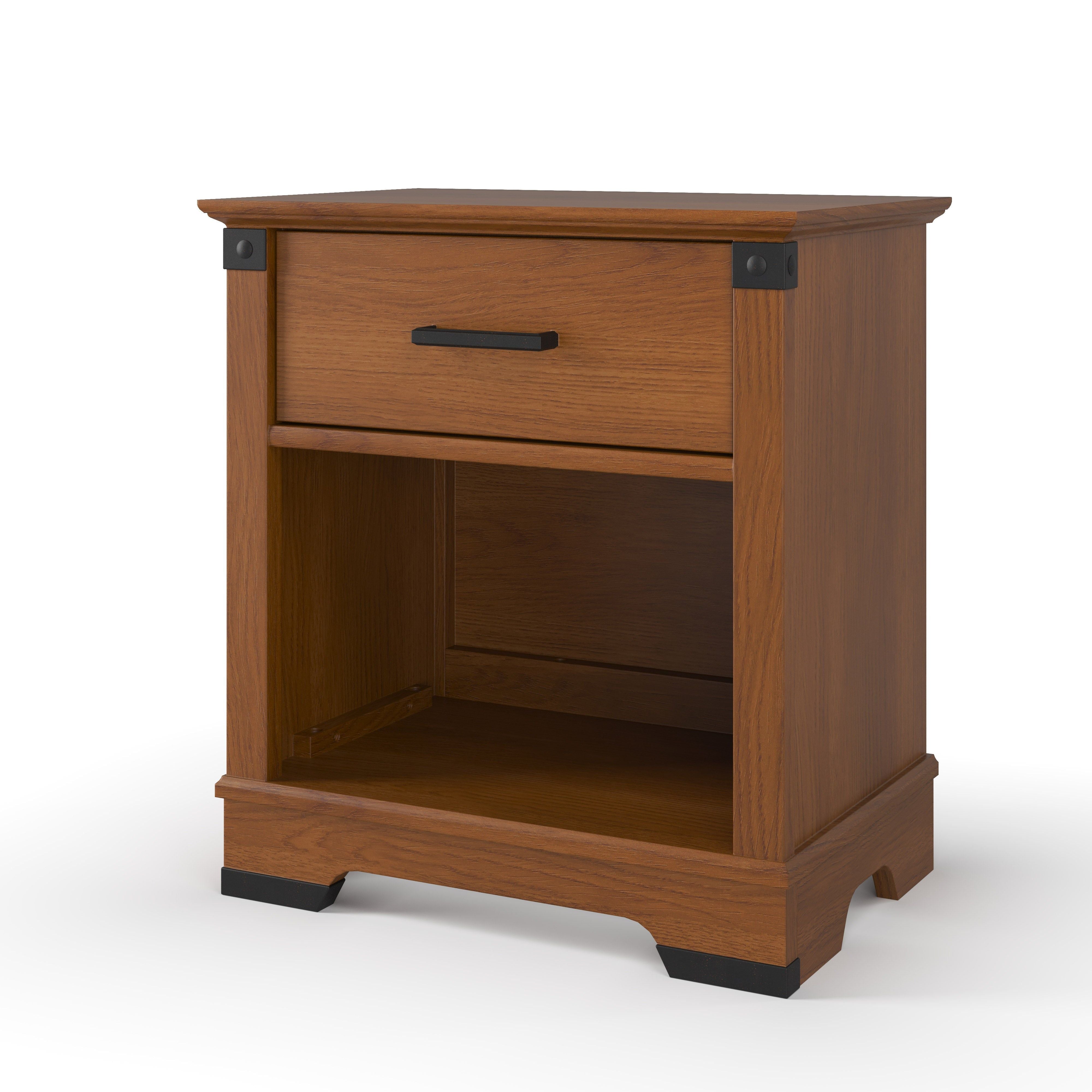 Redmond Nightstand, Coach Cherry
