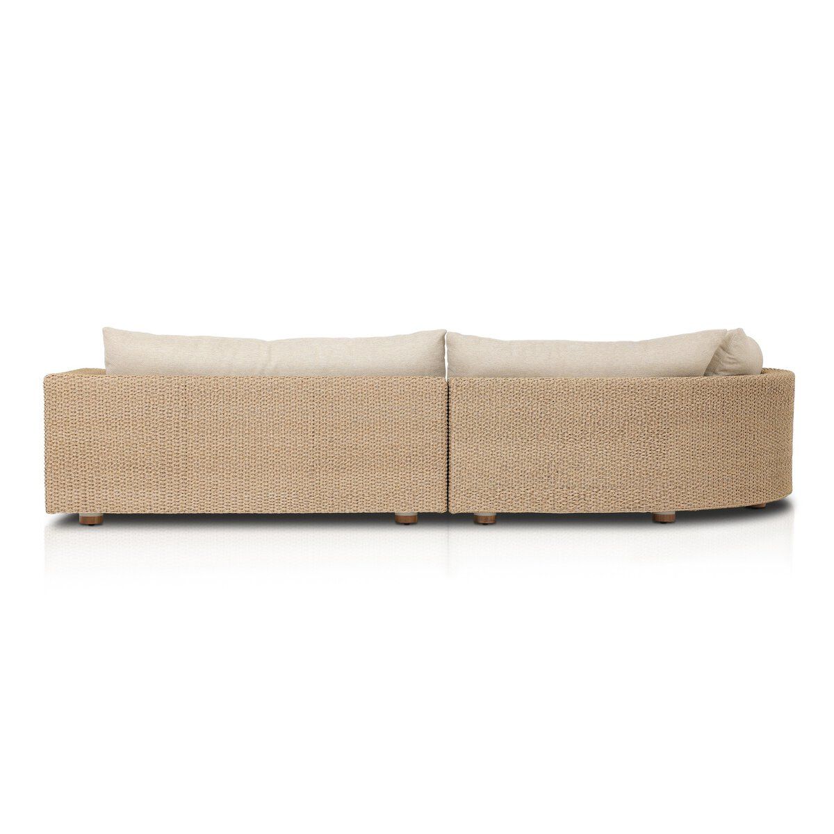 Sylvan Outdoor 2pc Sectional W/chaise