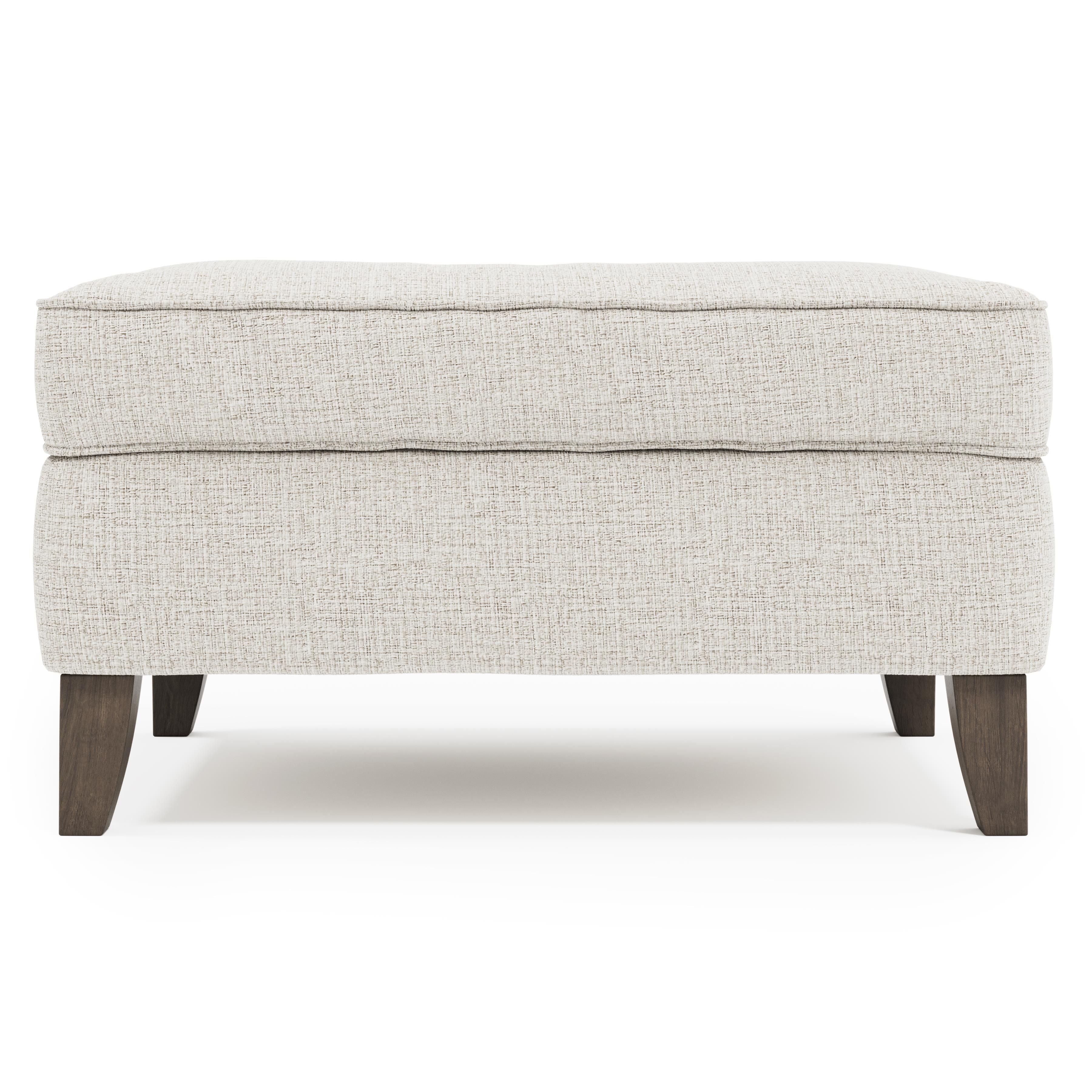 Bernhardt Furniture Addison Fabric Ottoman