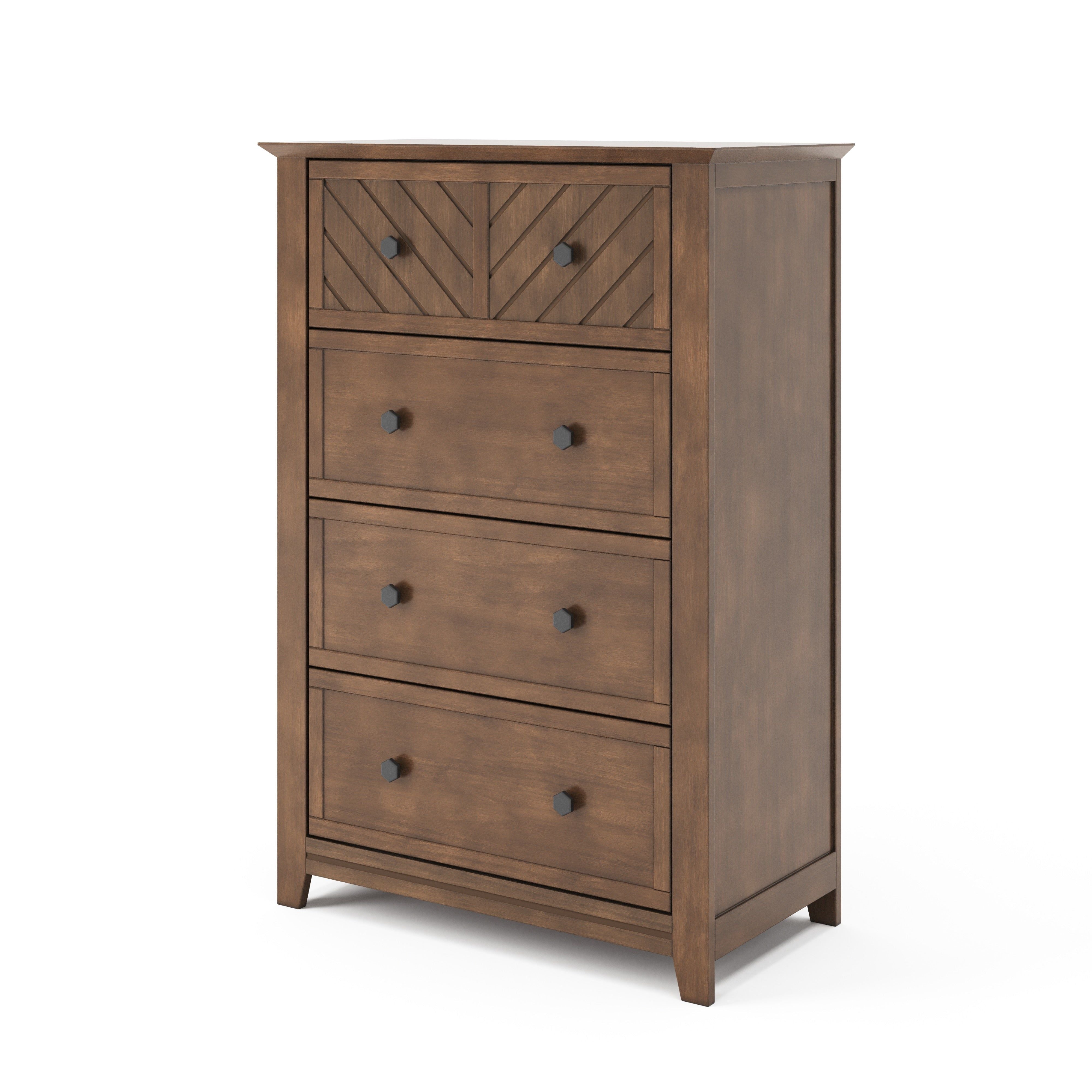 Atwood 4-Drawer Chest, Cocoa Bean