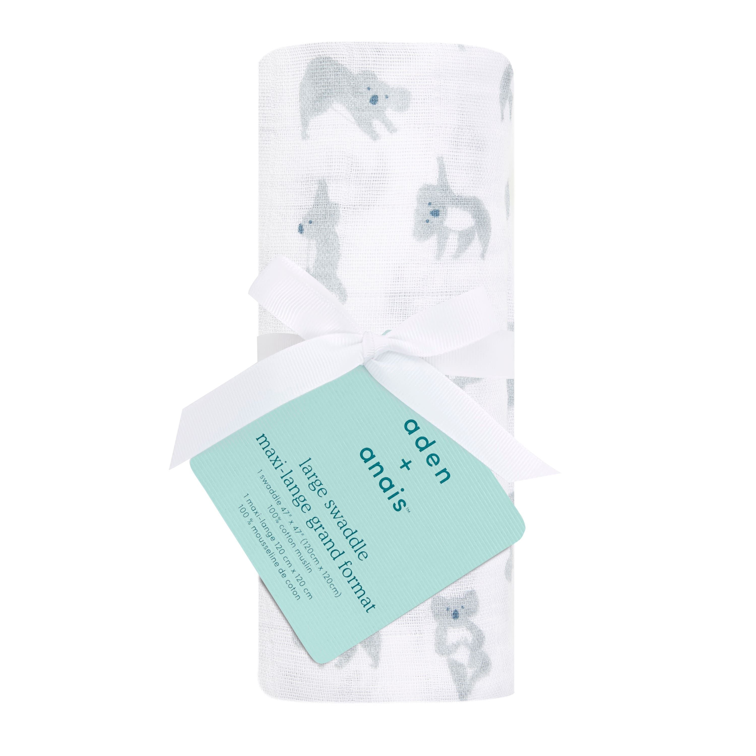 Boutique 100% Cotton Muslin Swaddle Blanket