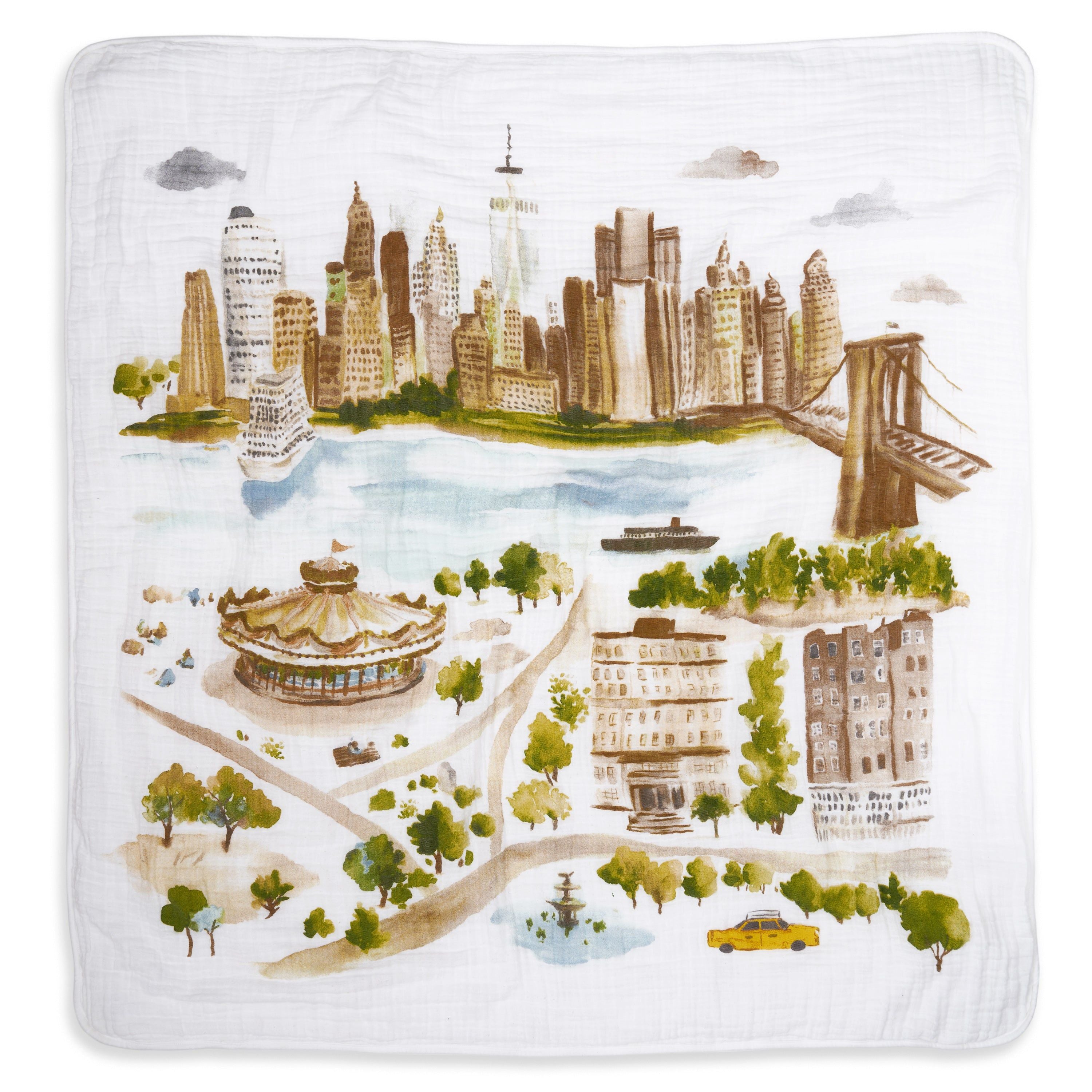 Organic Cotton Muslin Dream Blanket