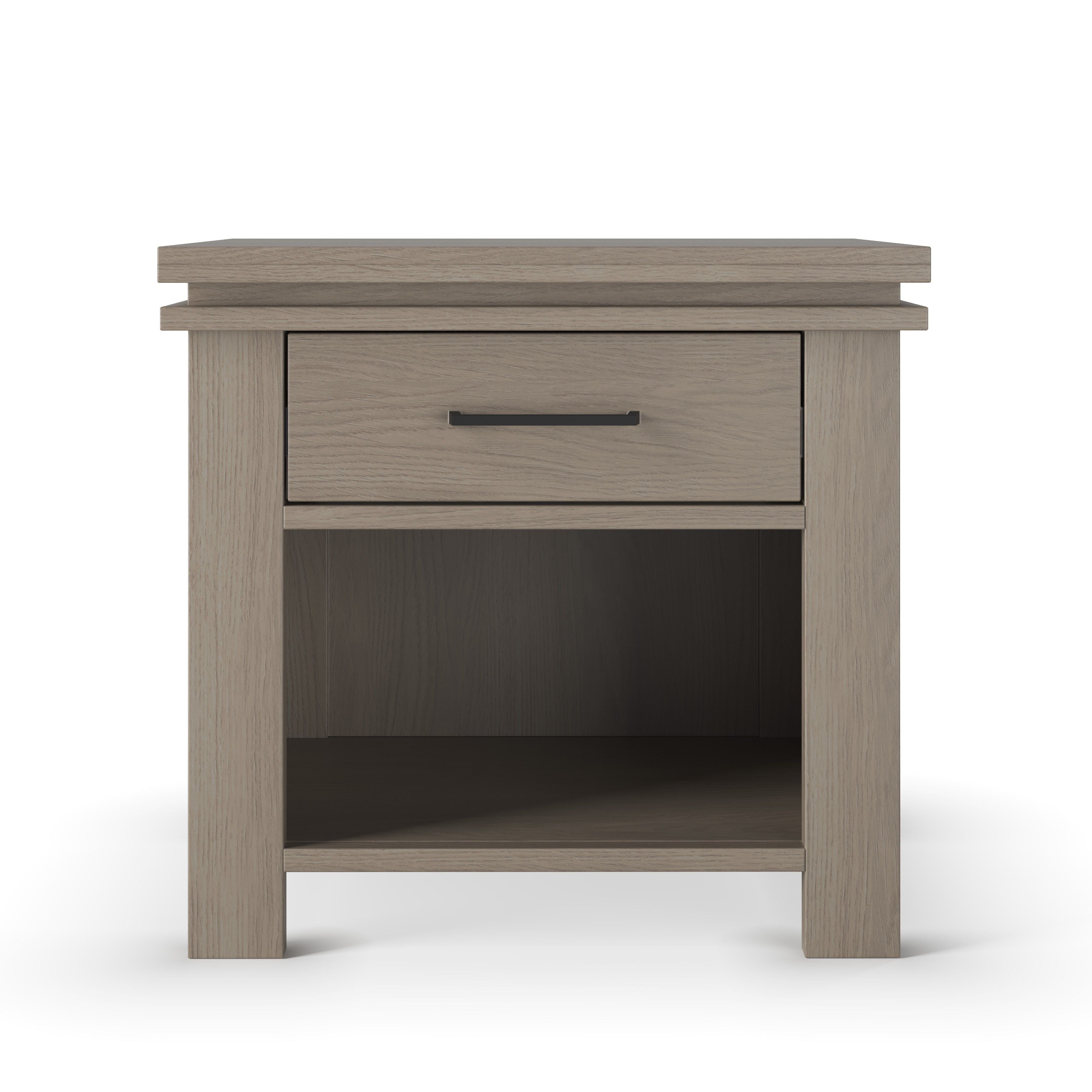 Denman Nightstand, Crescent Gray