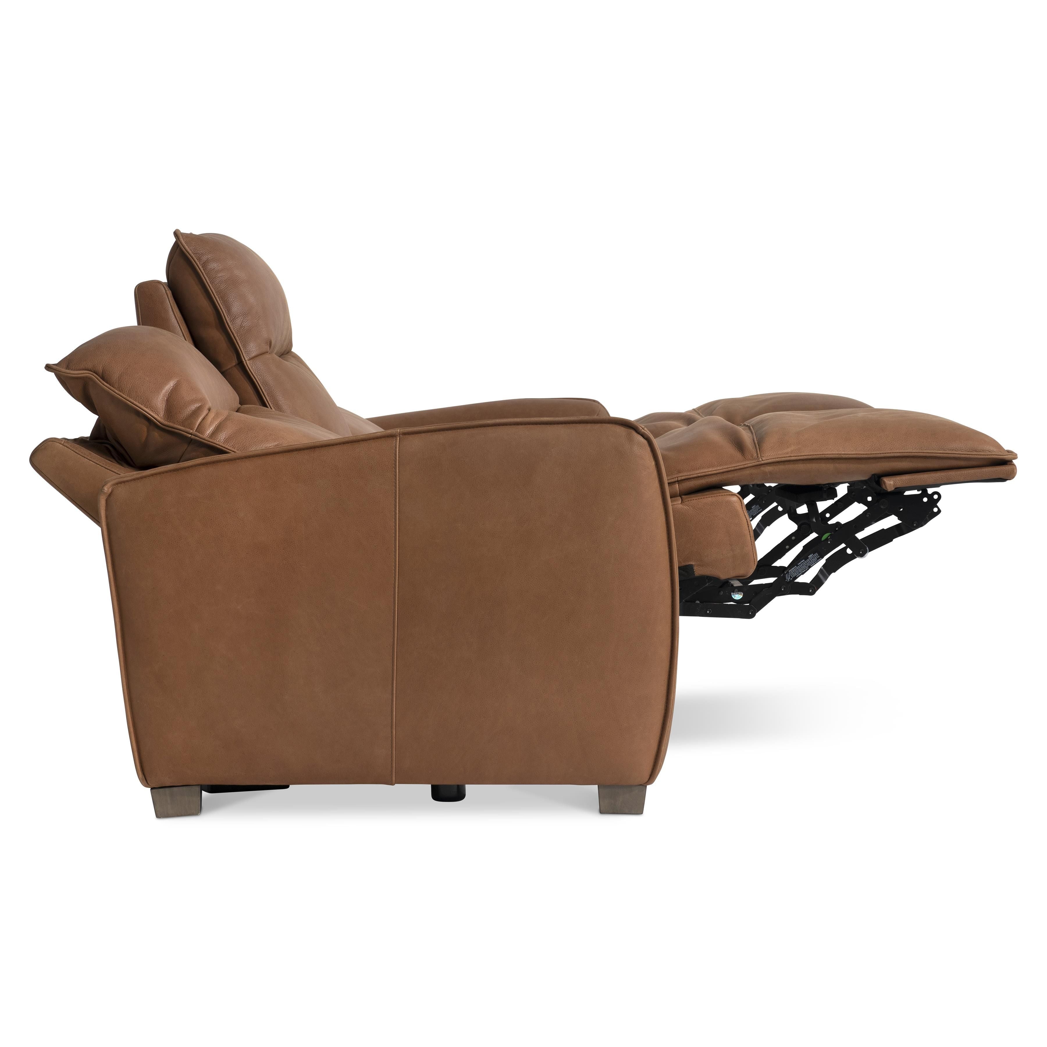 Bernhardt Furniture – Sorrento Leather Power Motion Sofa