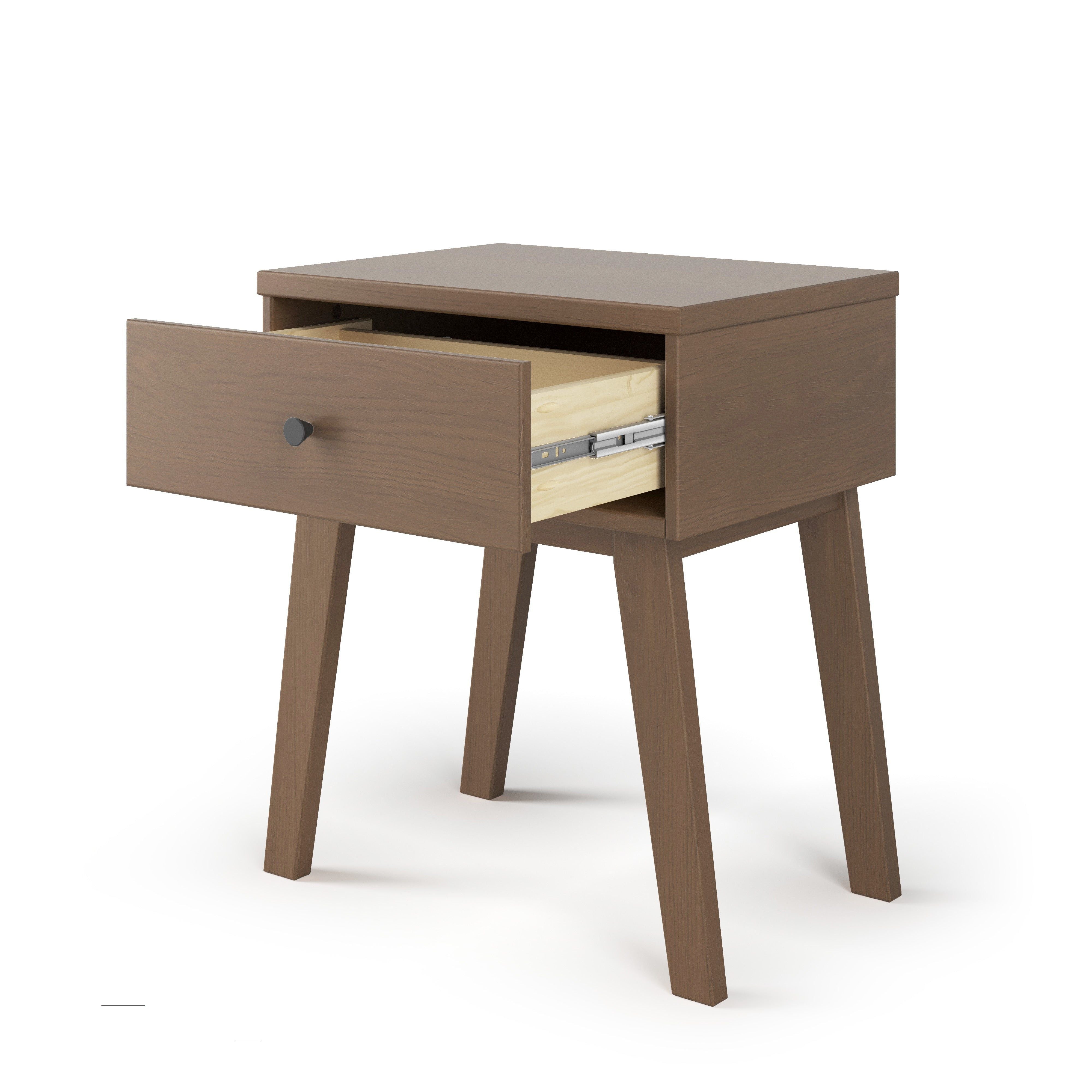 Soho Nightstand, Dusty Heather