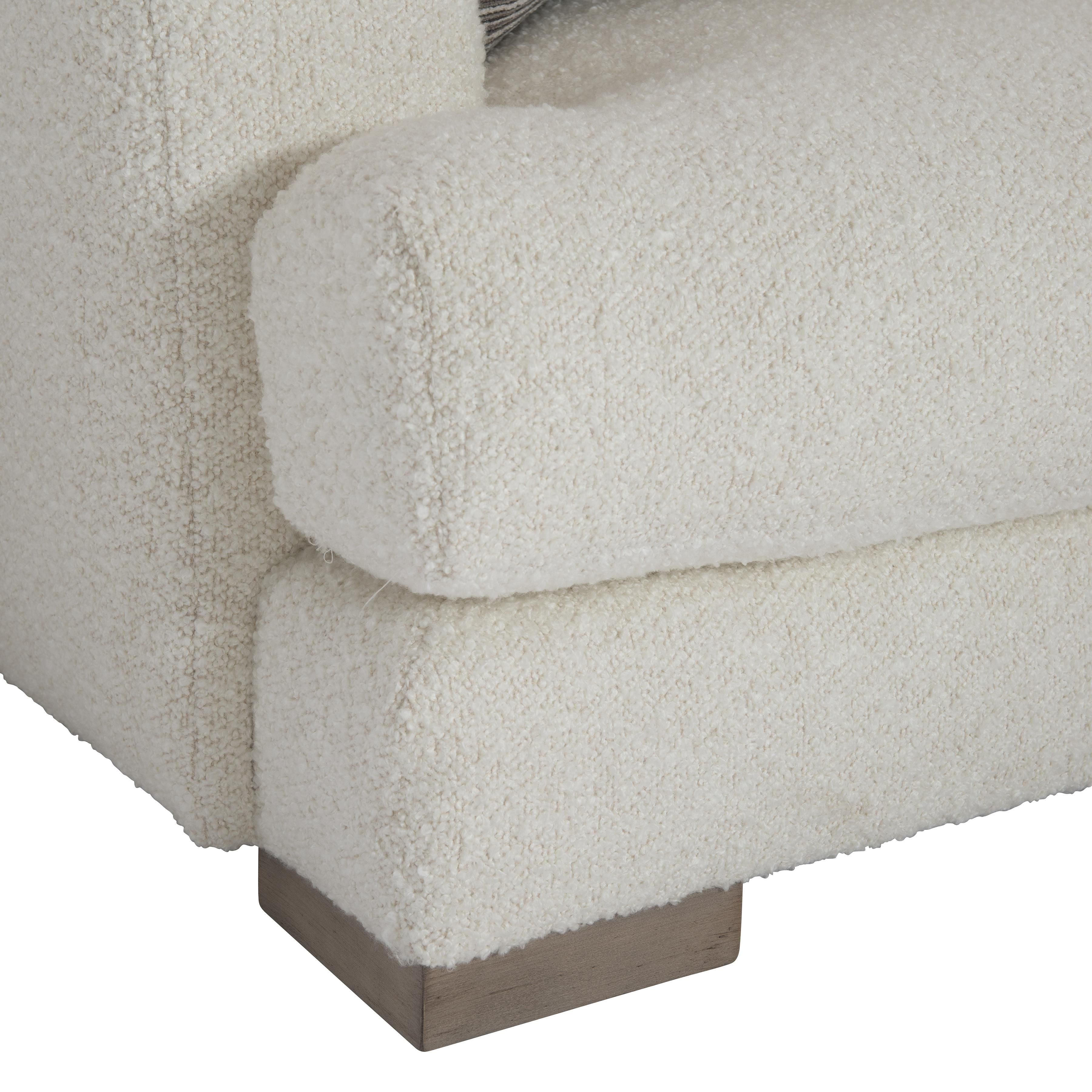 Bernhardt Berkeley Fabric Sofa with Feather-Down Cushions