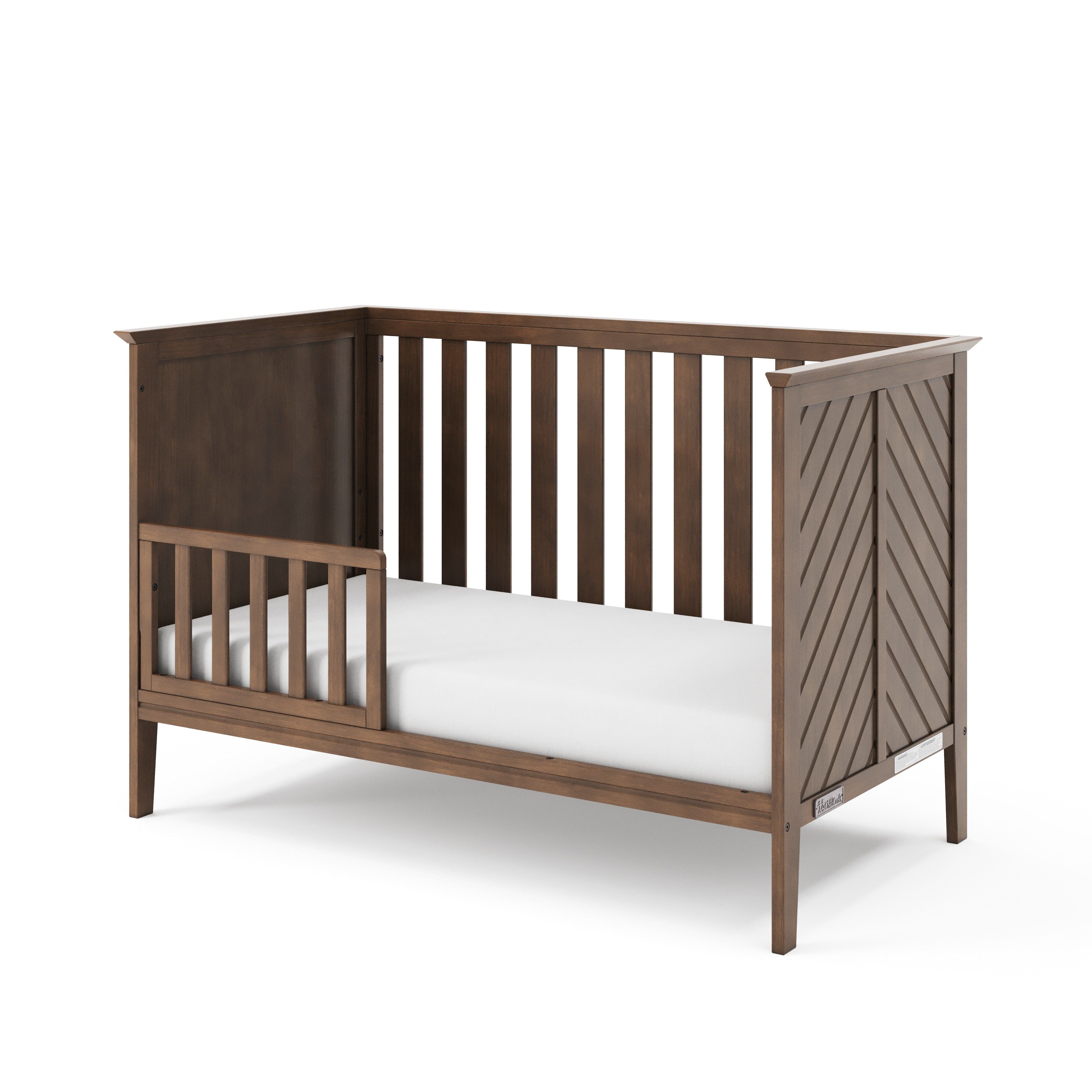 Toddler Guard Rail in Cocoa Bean by Halo Sleep