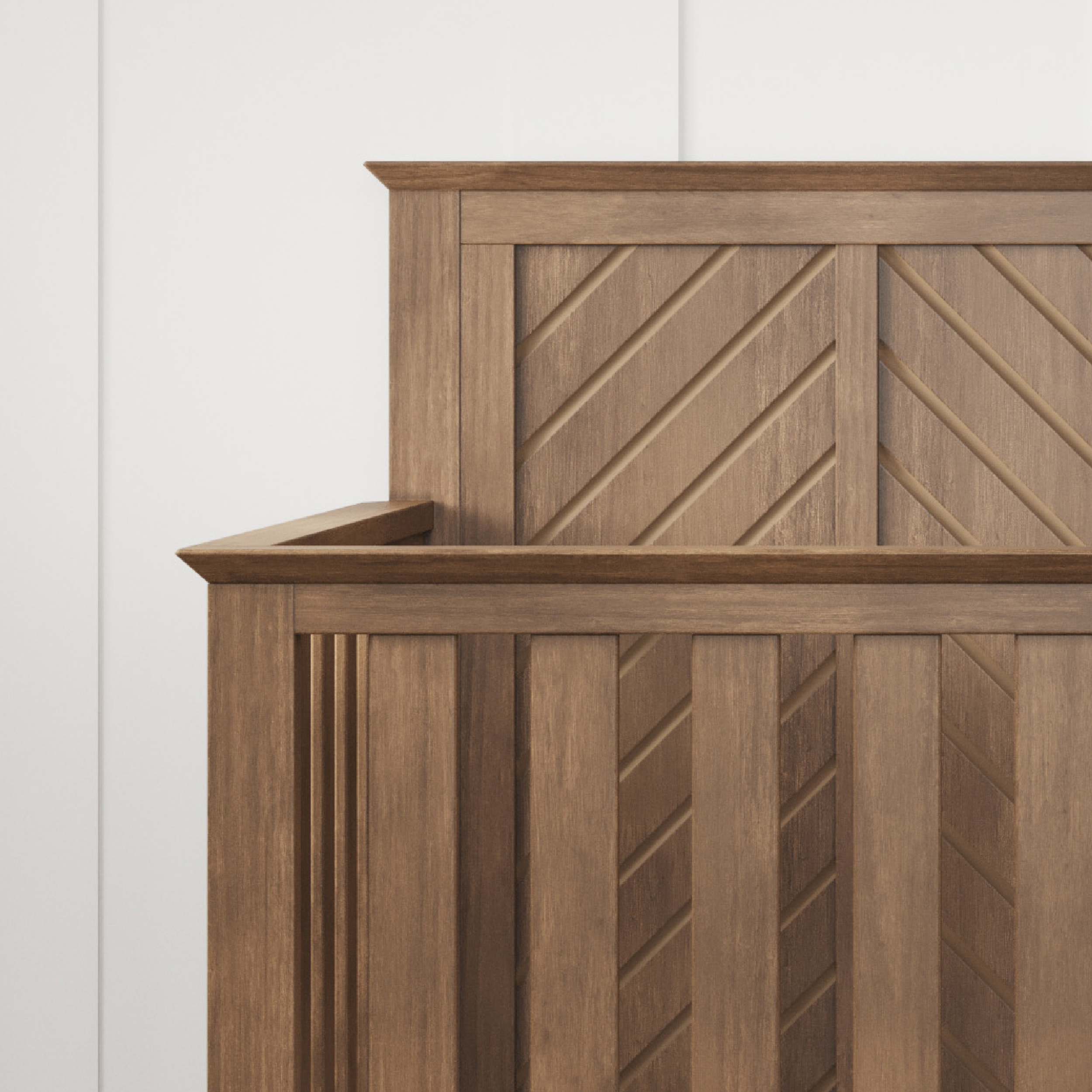 Atwood 4-in-1 Convertible Crib, Cocoa Bean