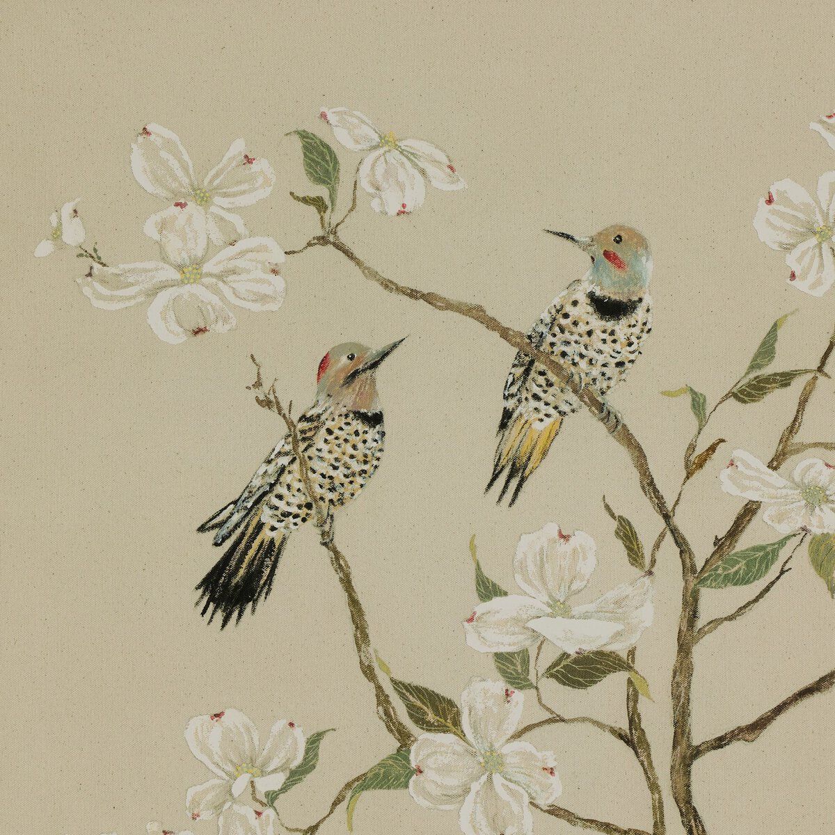 Tan Chinoiserie By Laurel-dawn Latshaw