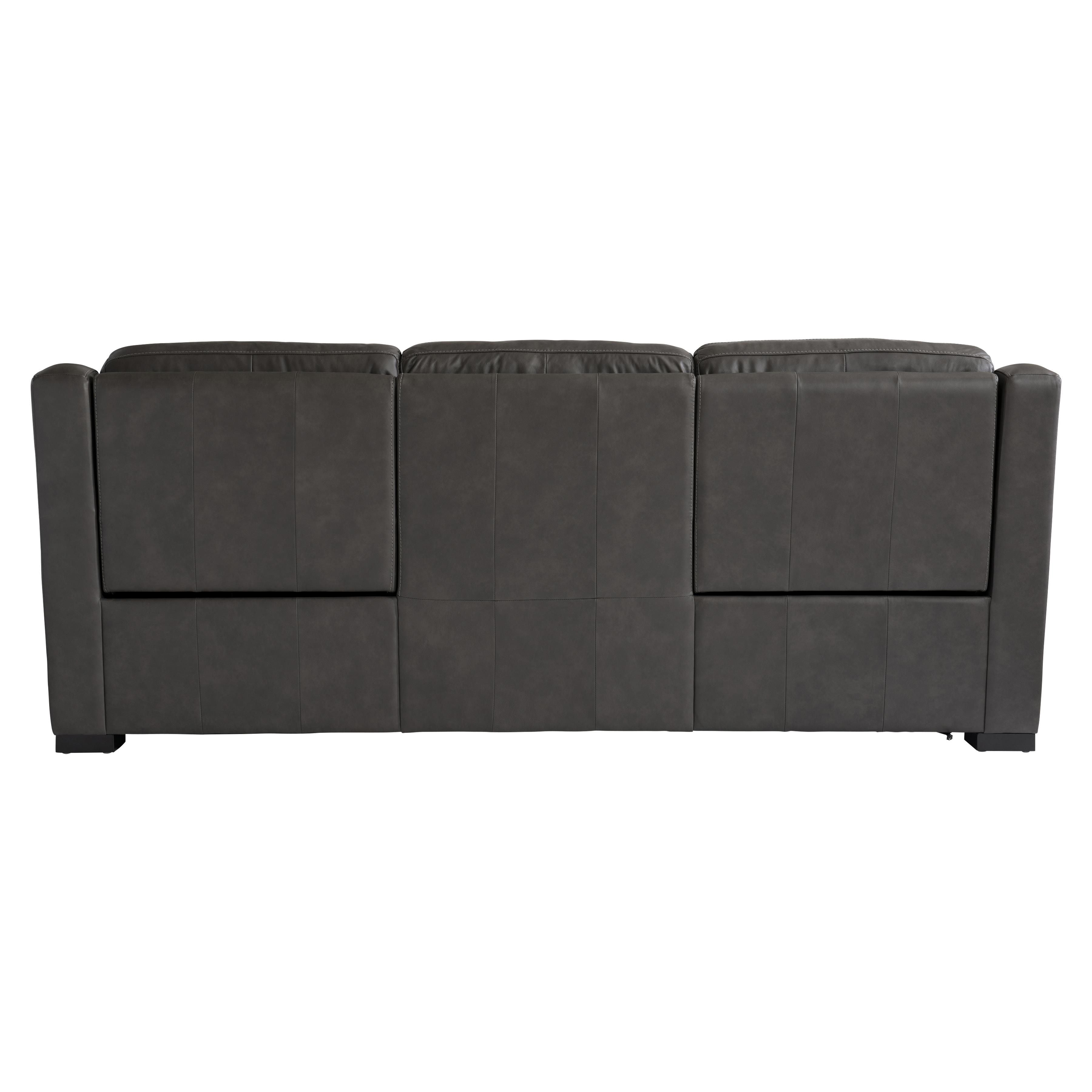 Bernhardt Germain Leather Power Motion Sofa