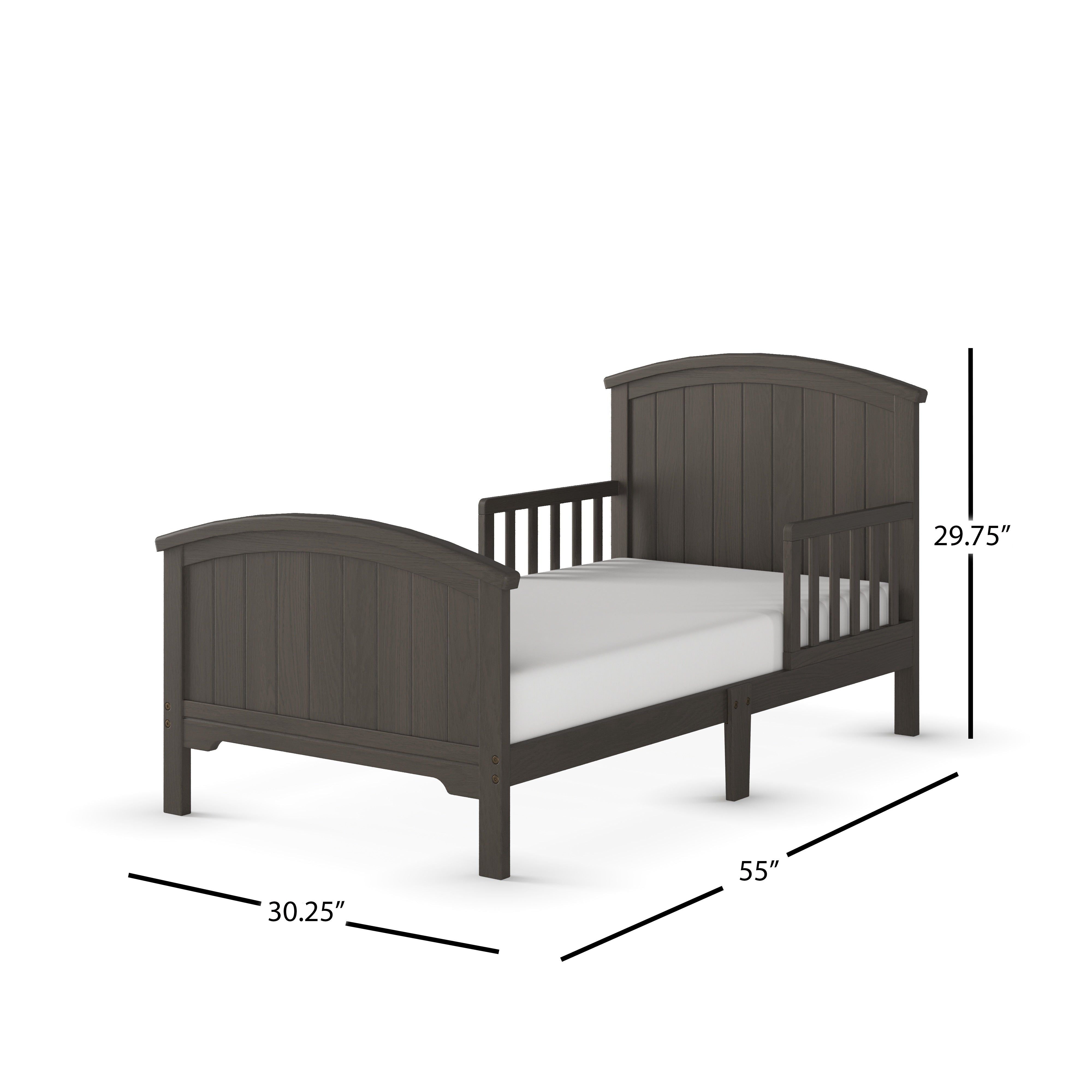 Hampton Toddler Bed, Dapper Gray