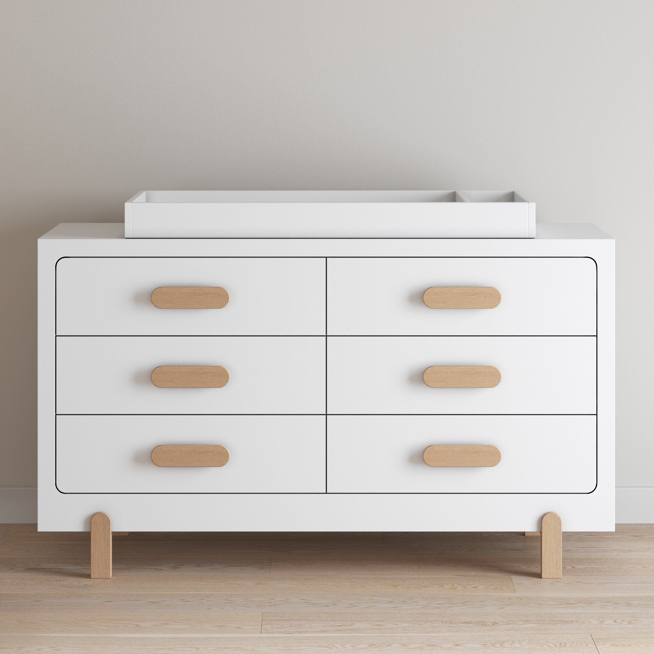 Legacy Changing Table Topper, Matte White