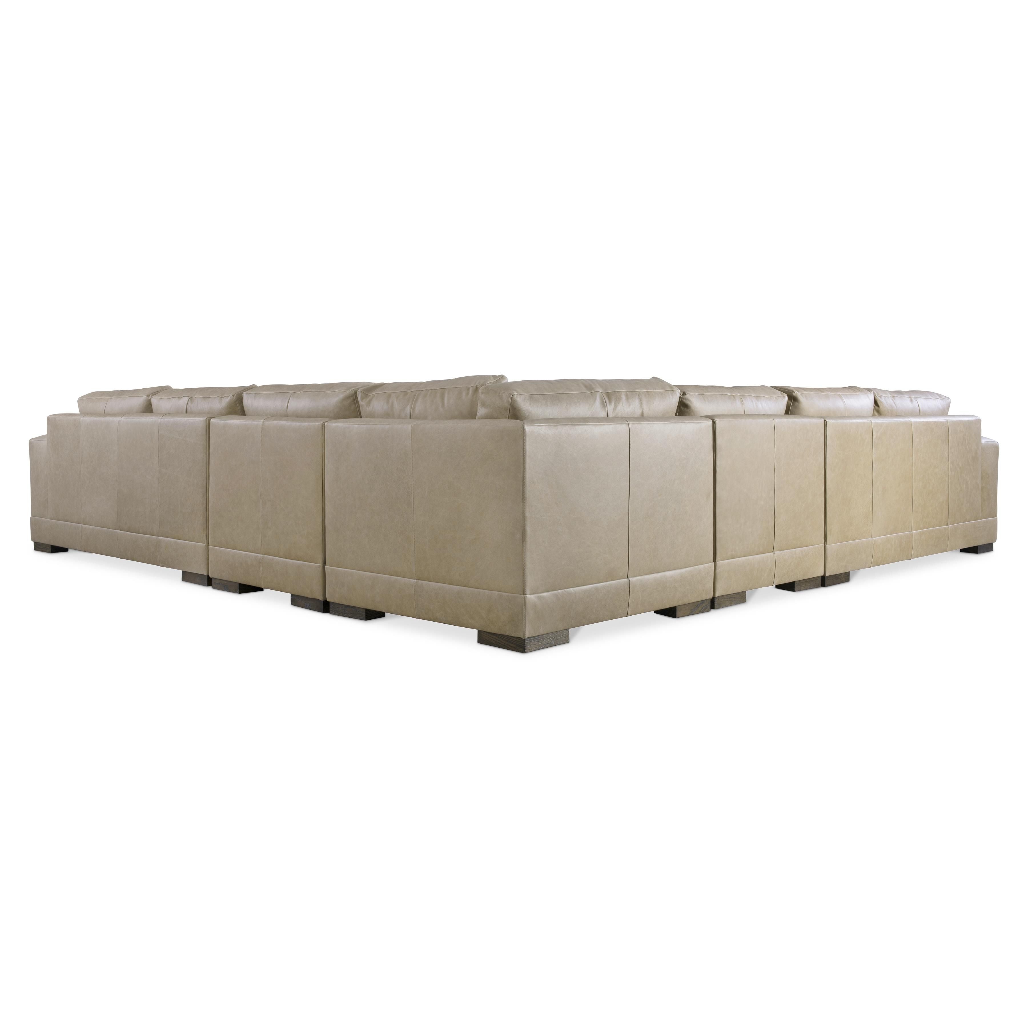 Bernhardt Furniture Lars Leather Sectional