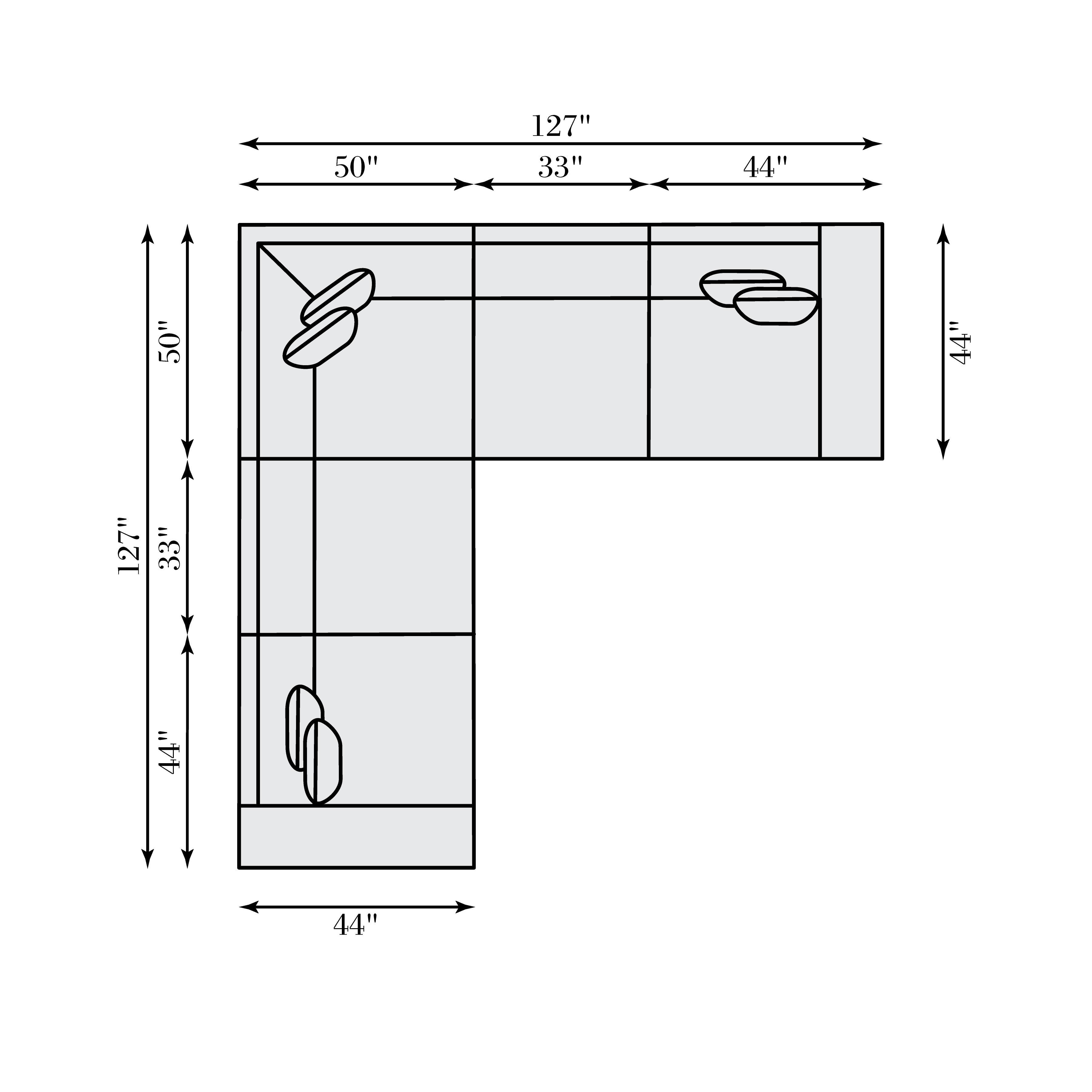 Bernhardt Furniture Bliss Fabric Power Motion Sectional