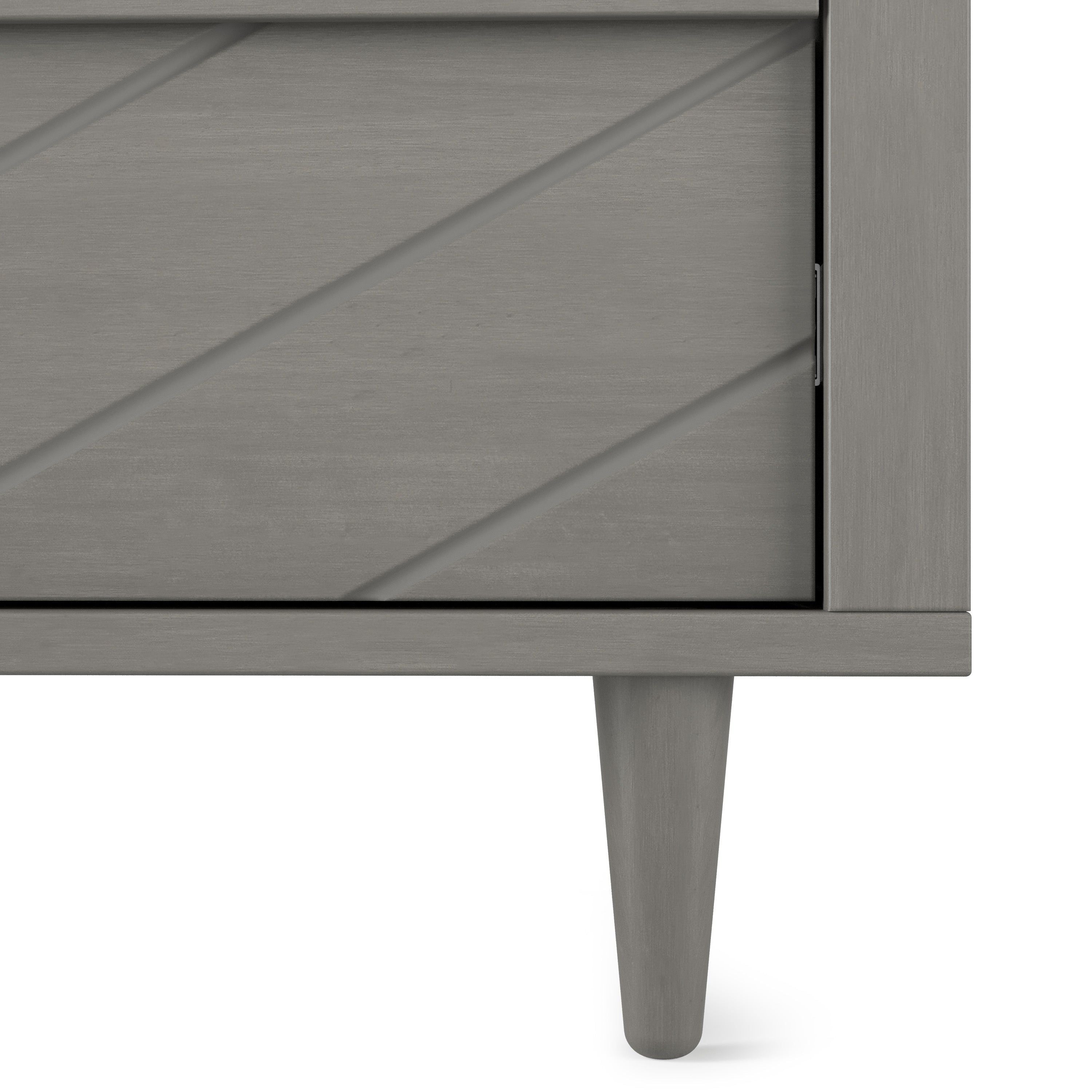 Surrey Hill 5 Drawer Chest, Lunar Gray