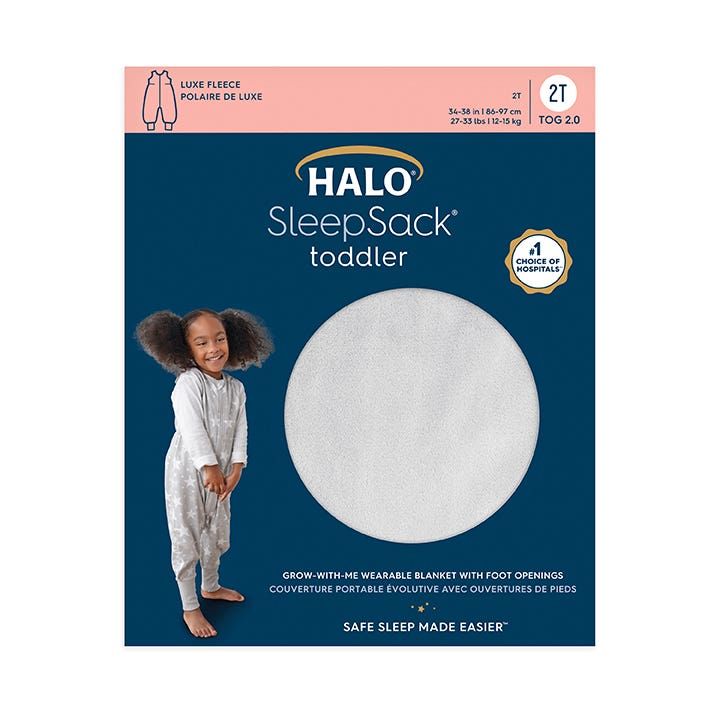 Toddler Luxe Fleece Tog 2.0 Sleep Sack
