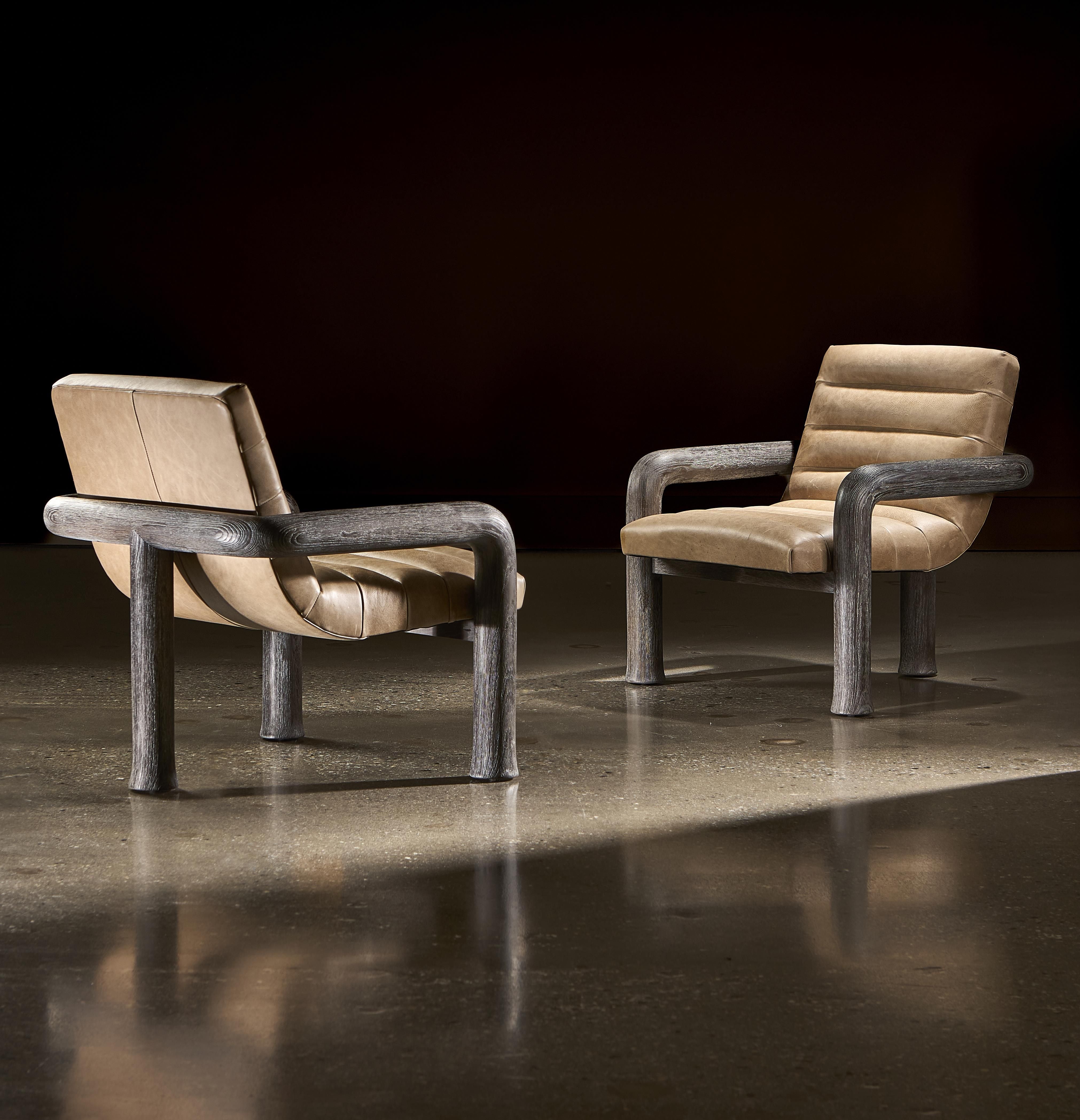 Bernhardt Bowie Leather Chair