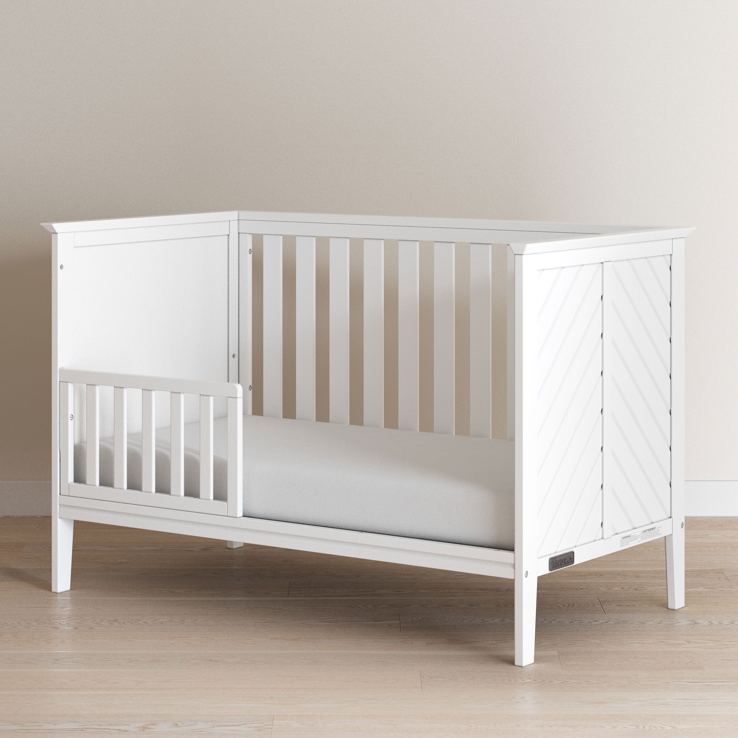 F09501 - Toddler Guard Rail - Matte White