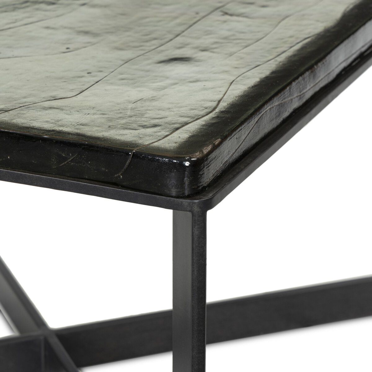 Lennie Cast Glass Bunching Table