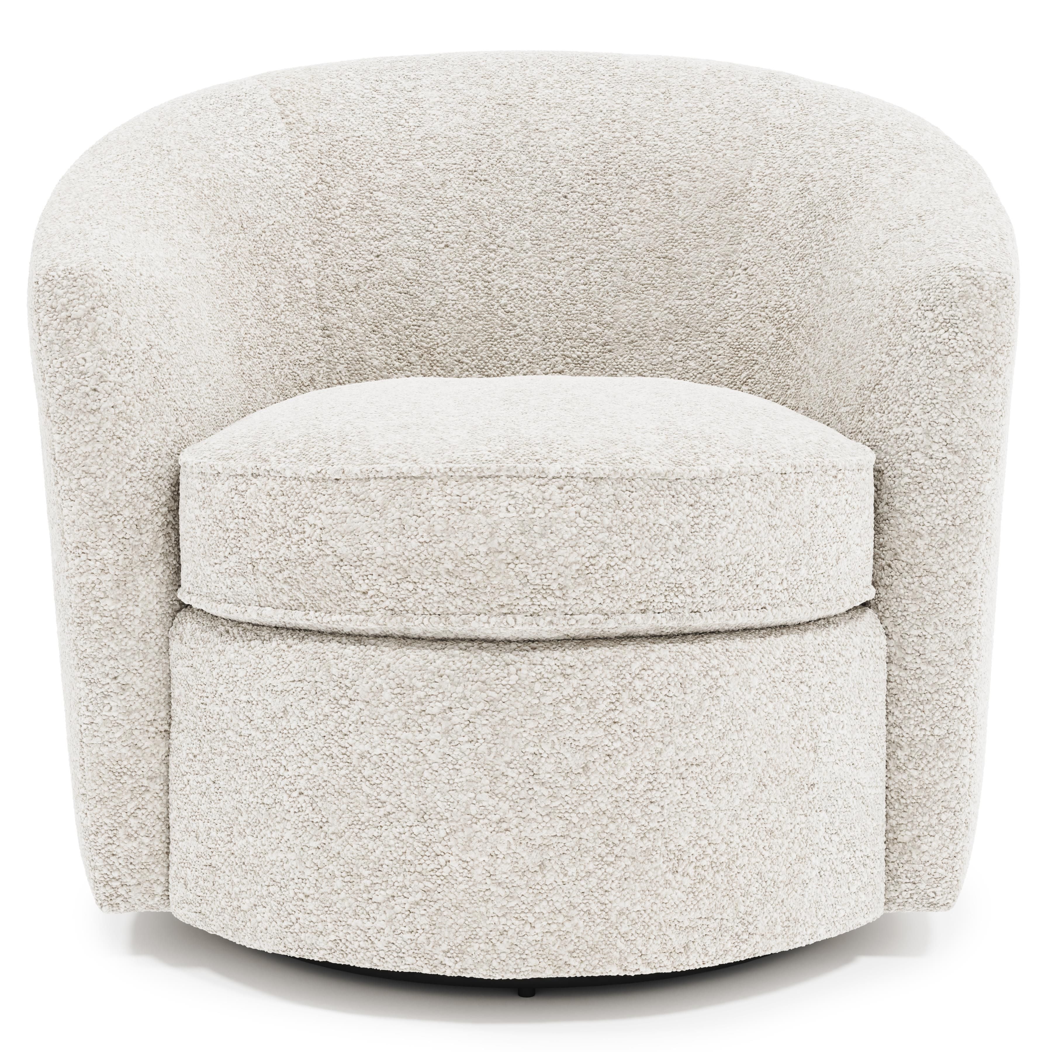 Bernhardt Furniture – Elizabeth Fabric Swivel Chair