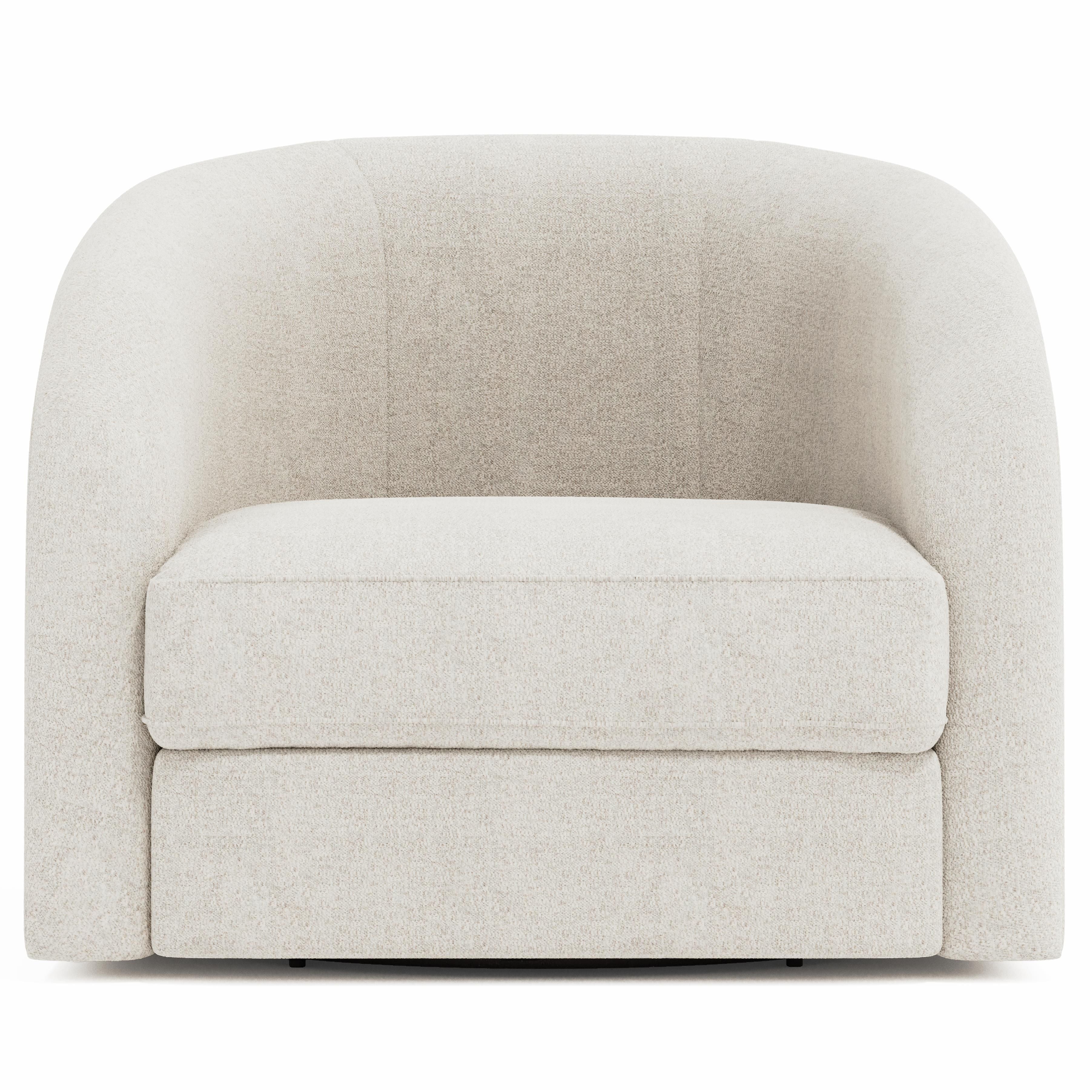 Bernhardt Furniture Terra Fabric Swivel Chair