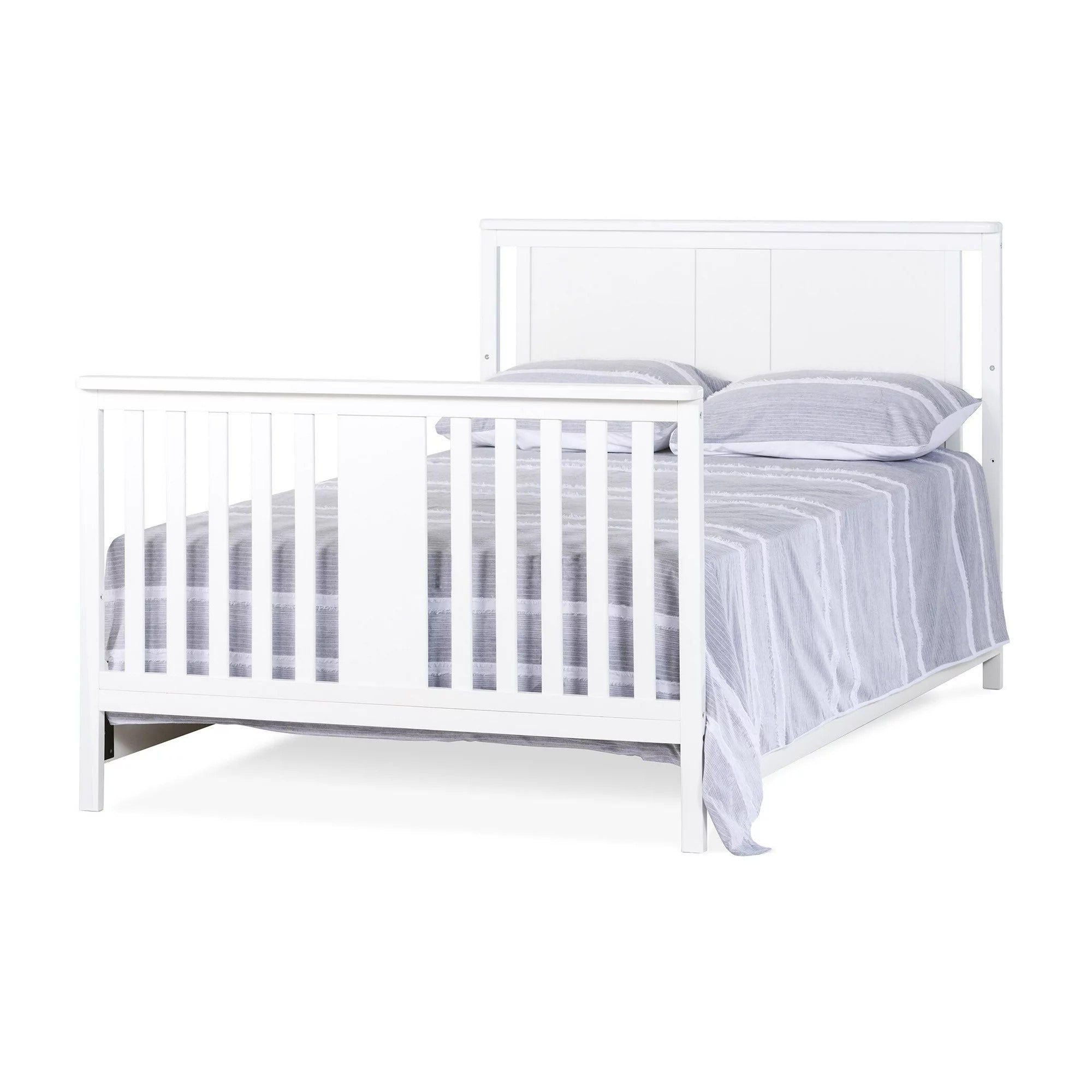 F06401 - Full-size Bed Rails, Matte White