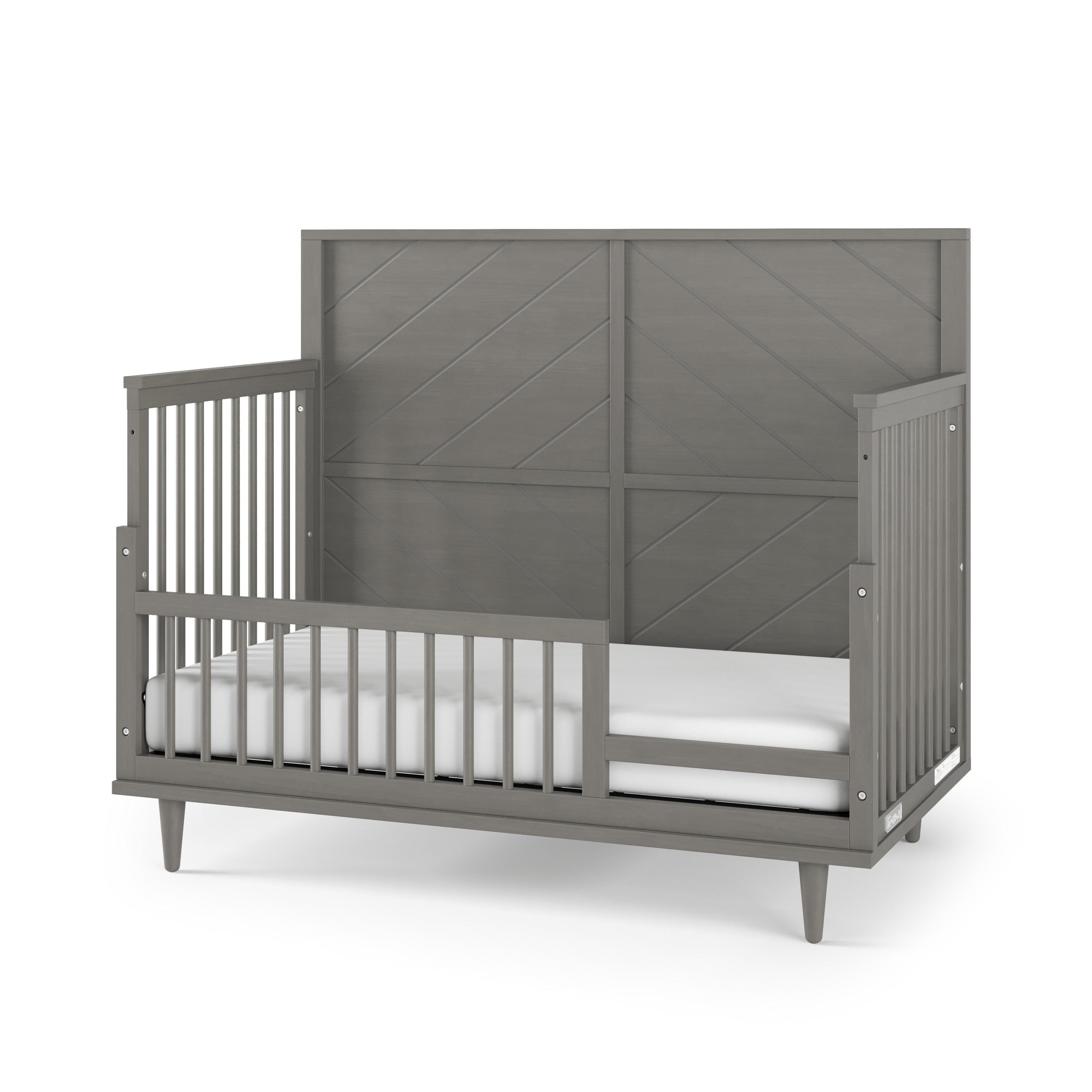 Surrey Hill 4-in-1 Convertible Crib, Lunar Gray