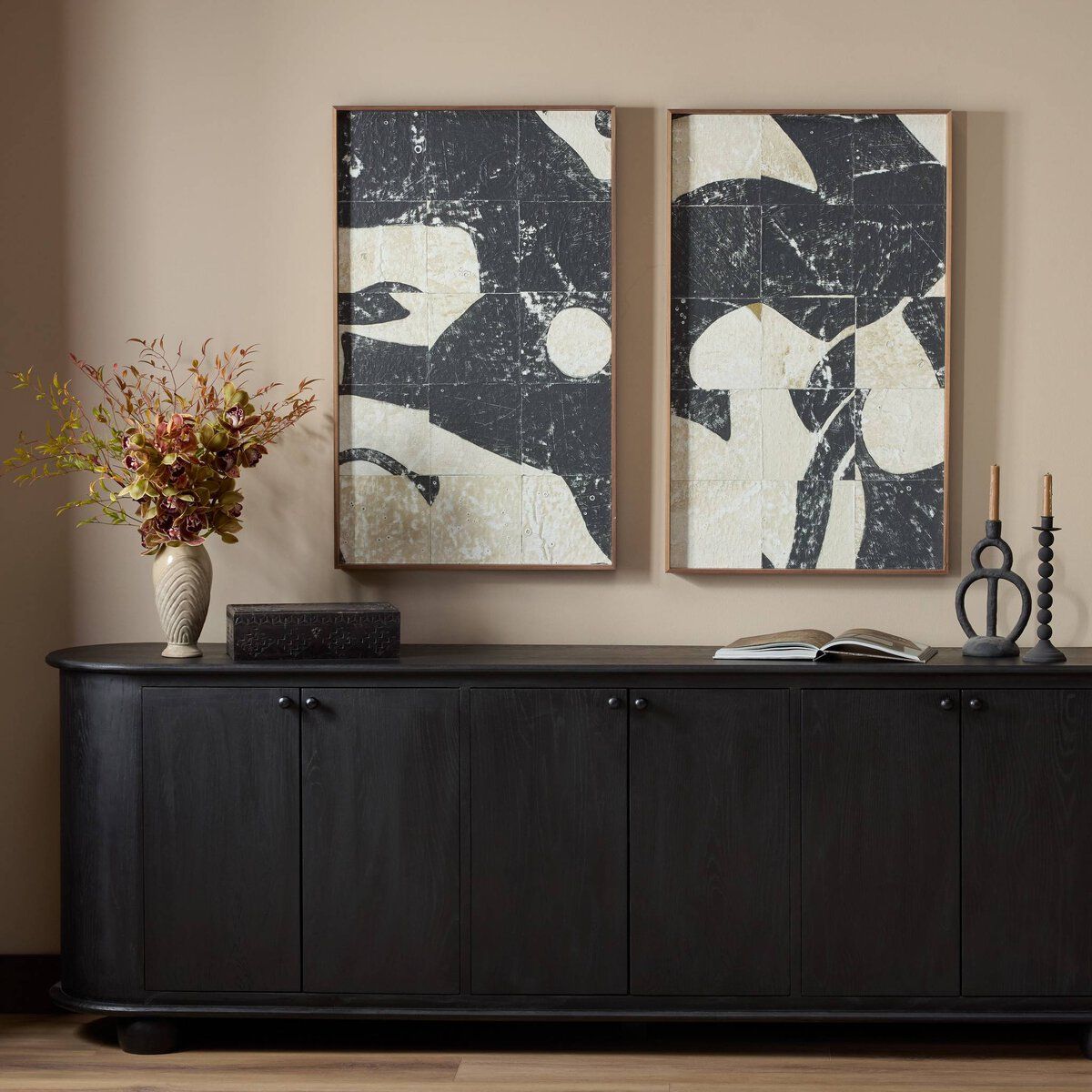 Fragment Diptych By Douglas Galloway