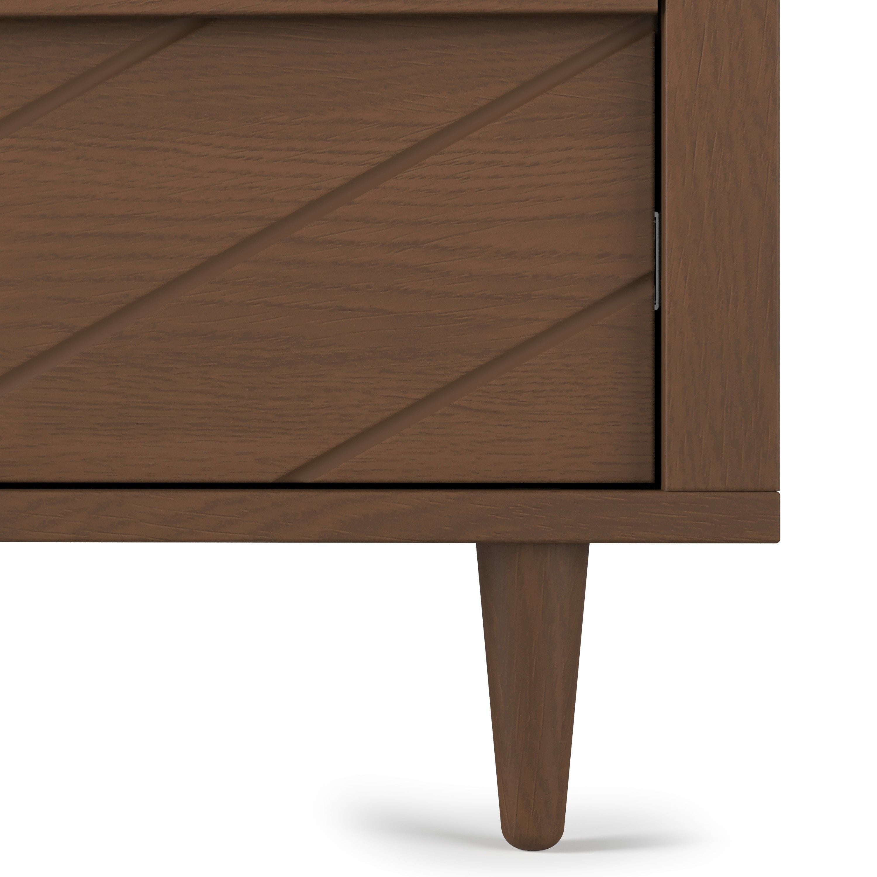 Surrey Hill 5 Drawer Chest, Toasted Chestnut
