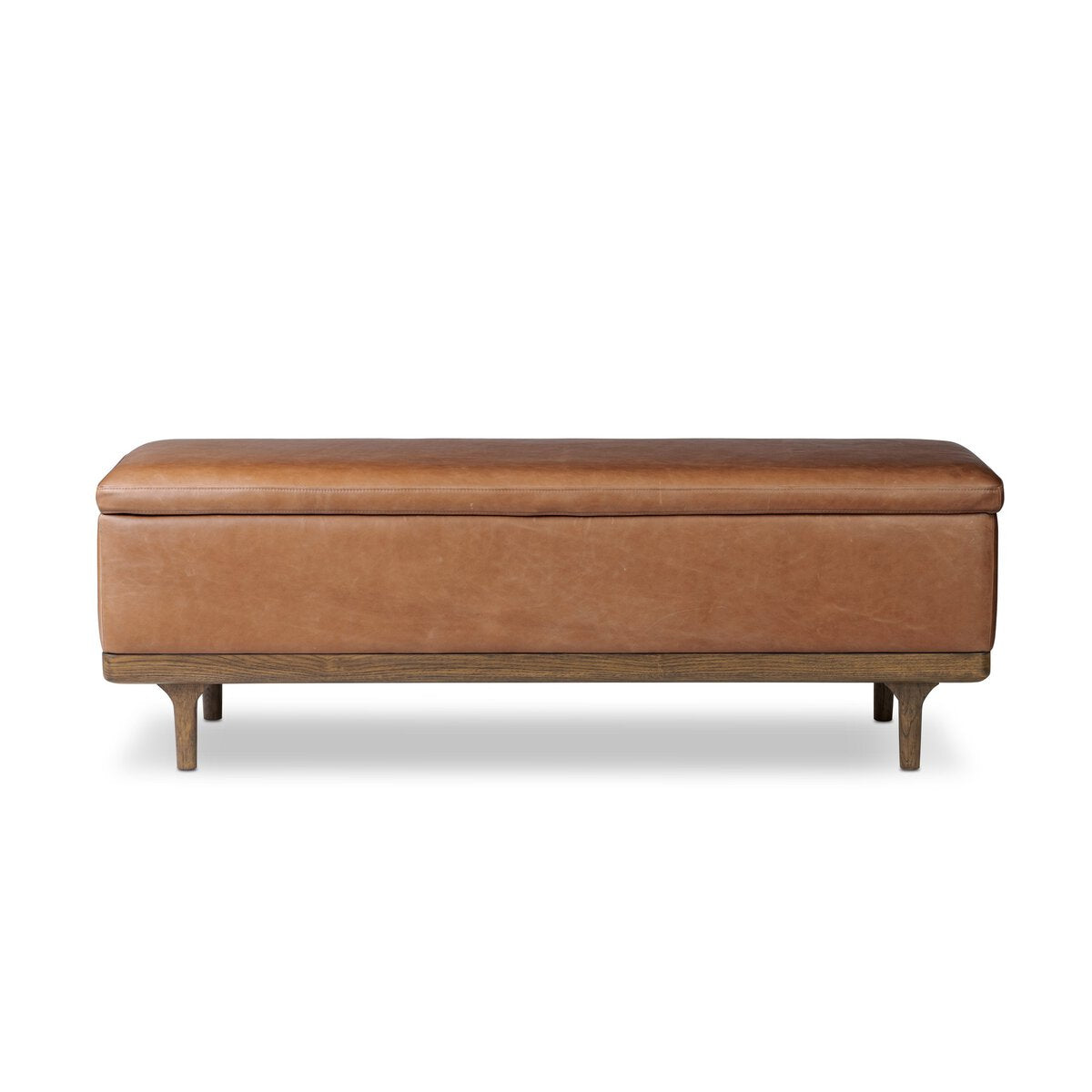 Iris Trunk Upholstered Storage Bench