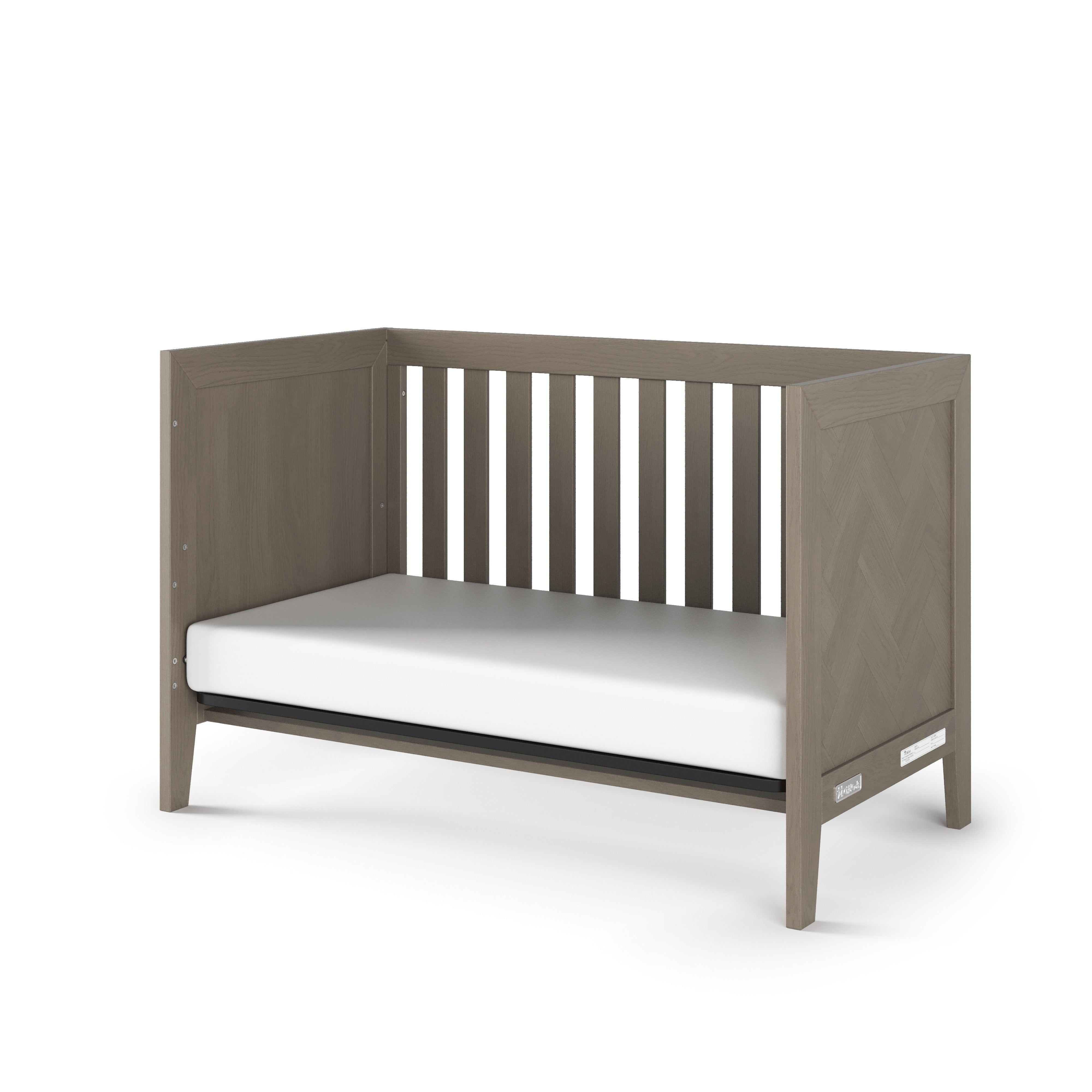 Kieran 3-in-1 Convertible Crib, Crescent Gray