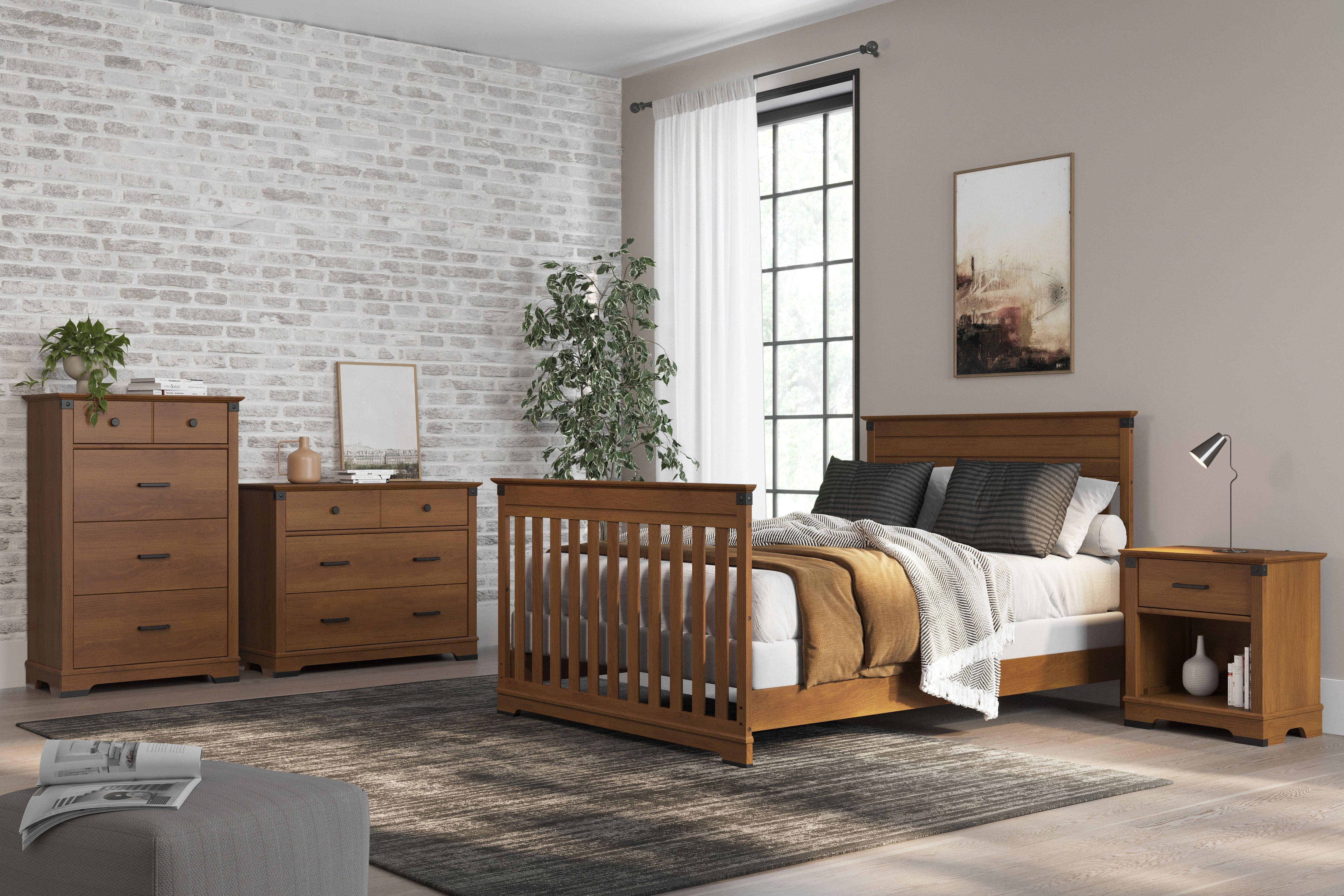 Redmond Nightstand, Coach Cherry