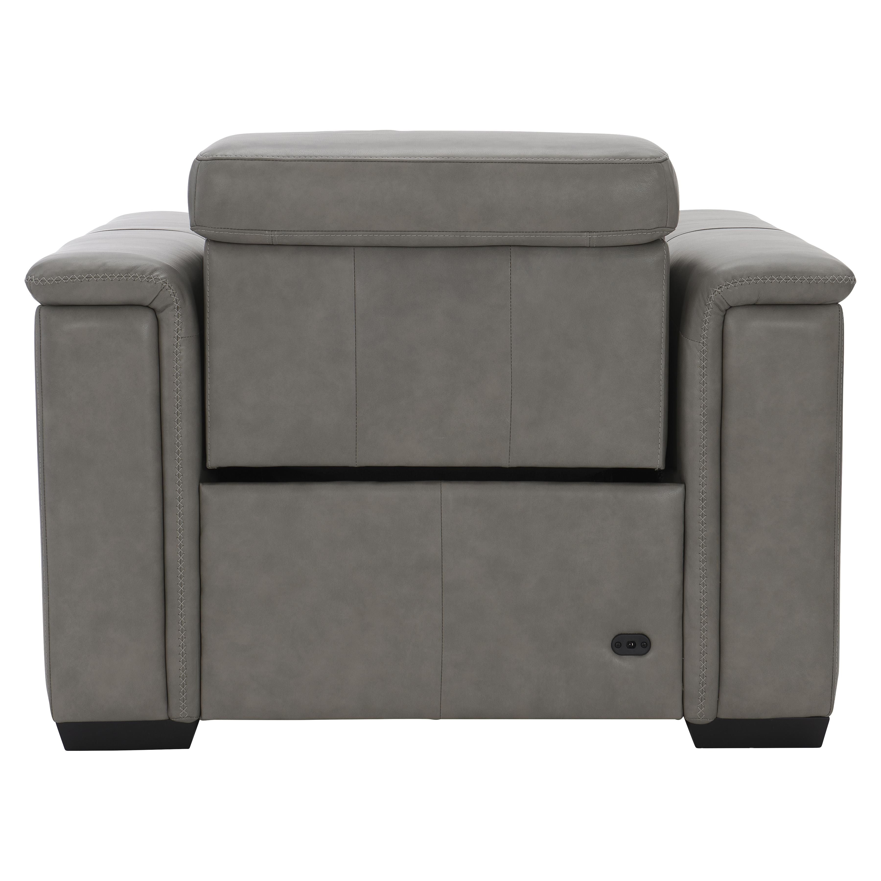 Bernhardt Lioni Leather Power Motion Chair