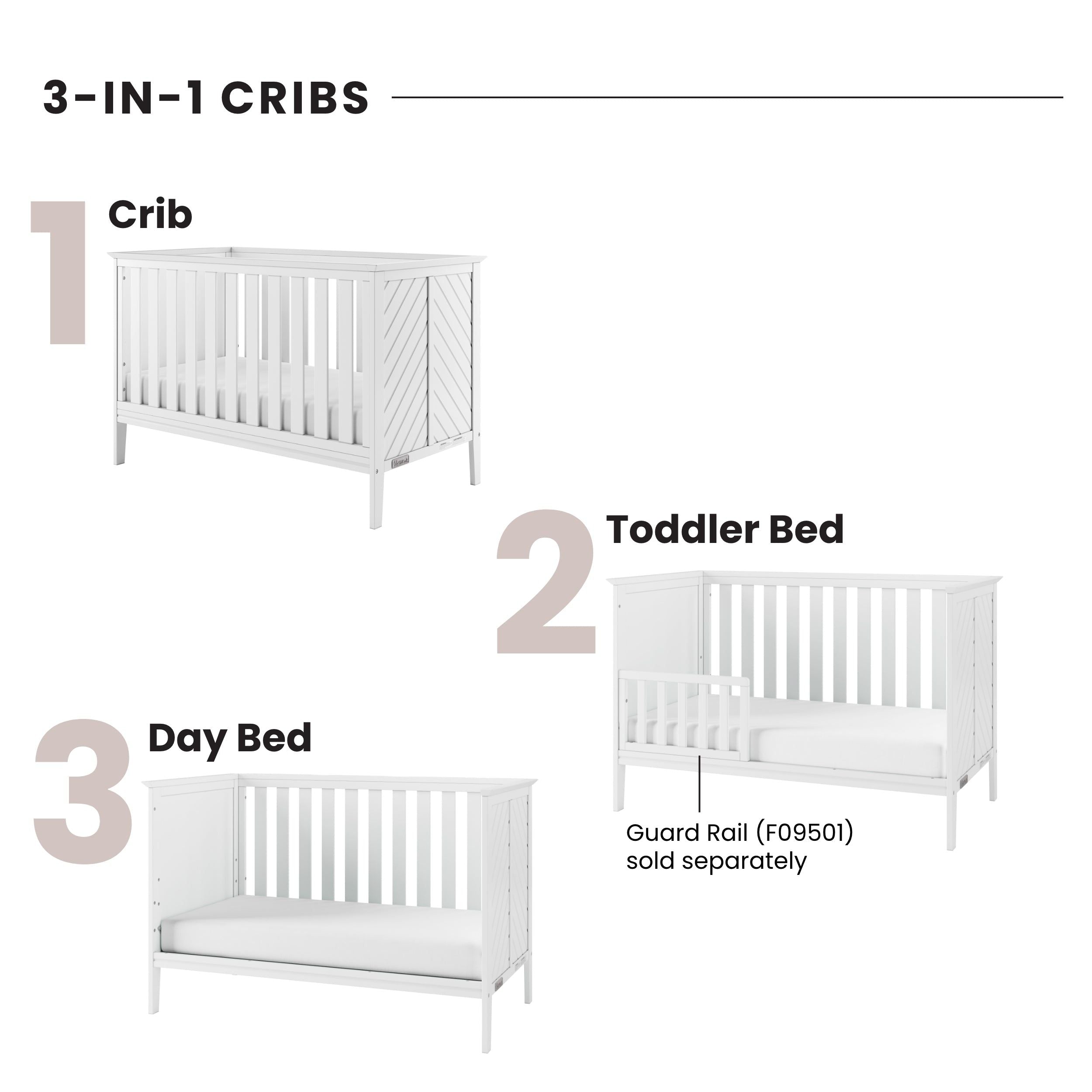 Atwood 3-in-1 Euro 2-piece Nursery Set