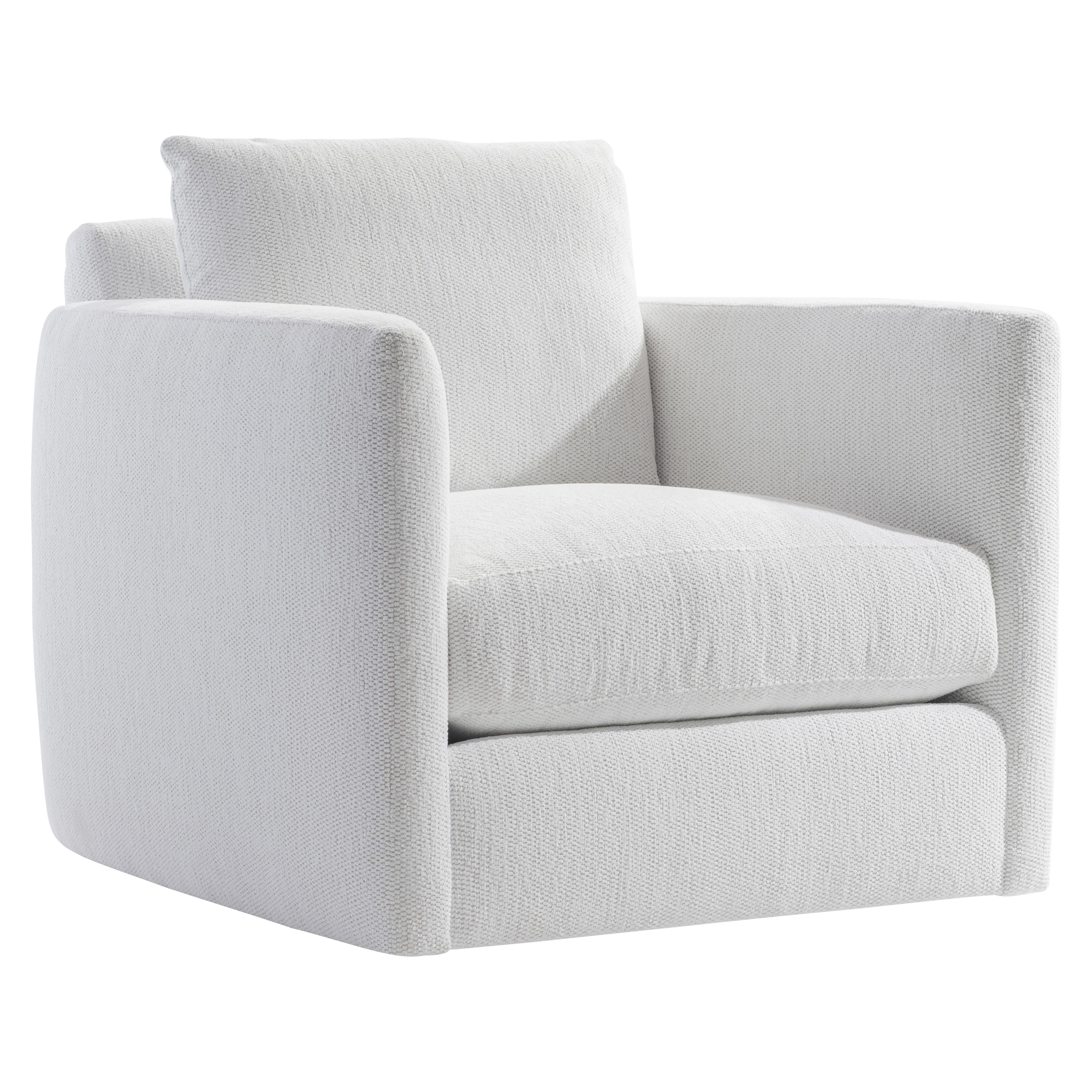 Bernhardt Furniture Rory Fabric Swivel Chair
