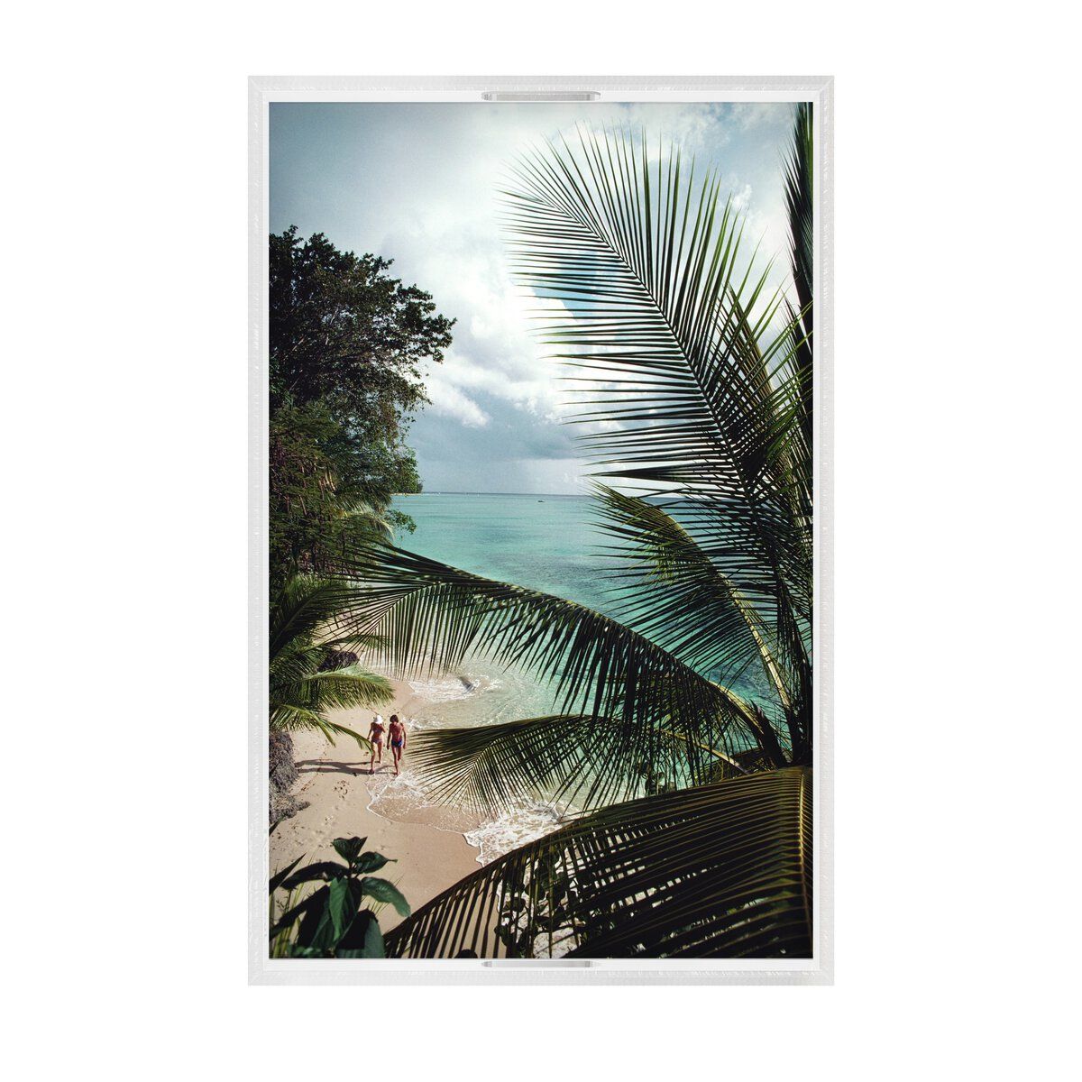 Barbados Beach Tray By Slim Aarons