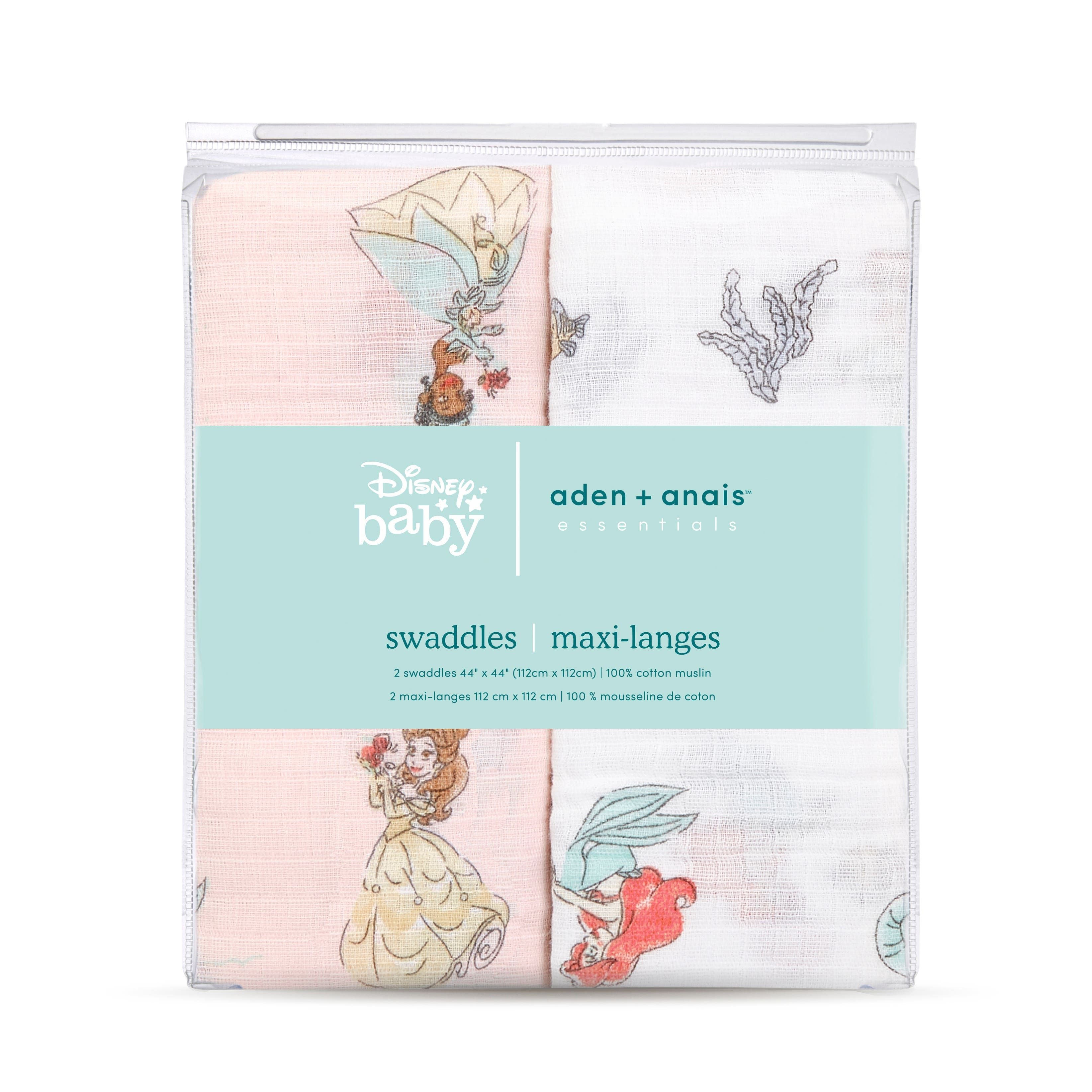 Disney™ Essentials Cotton Muslin Swaddle Blanket 2 Pack
