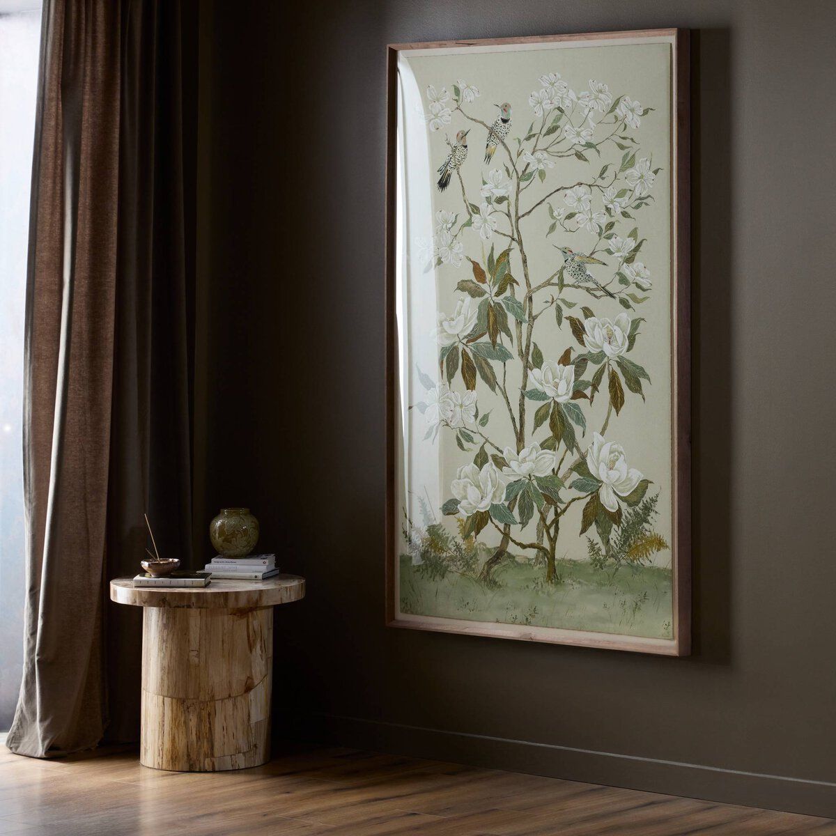 Tan Chinoiserie By Laurel-dawn Latshaw
