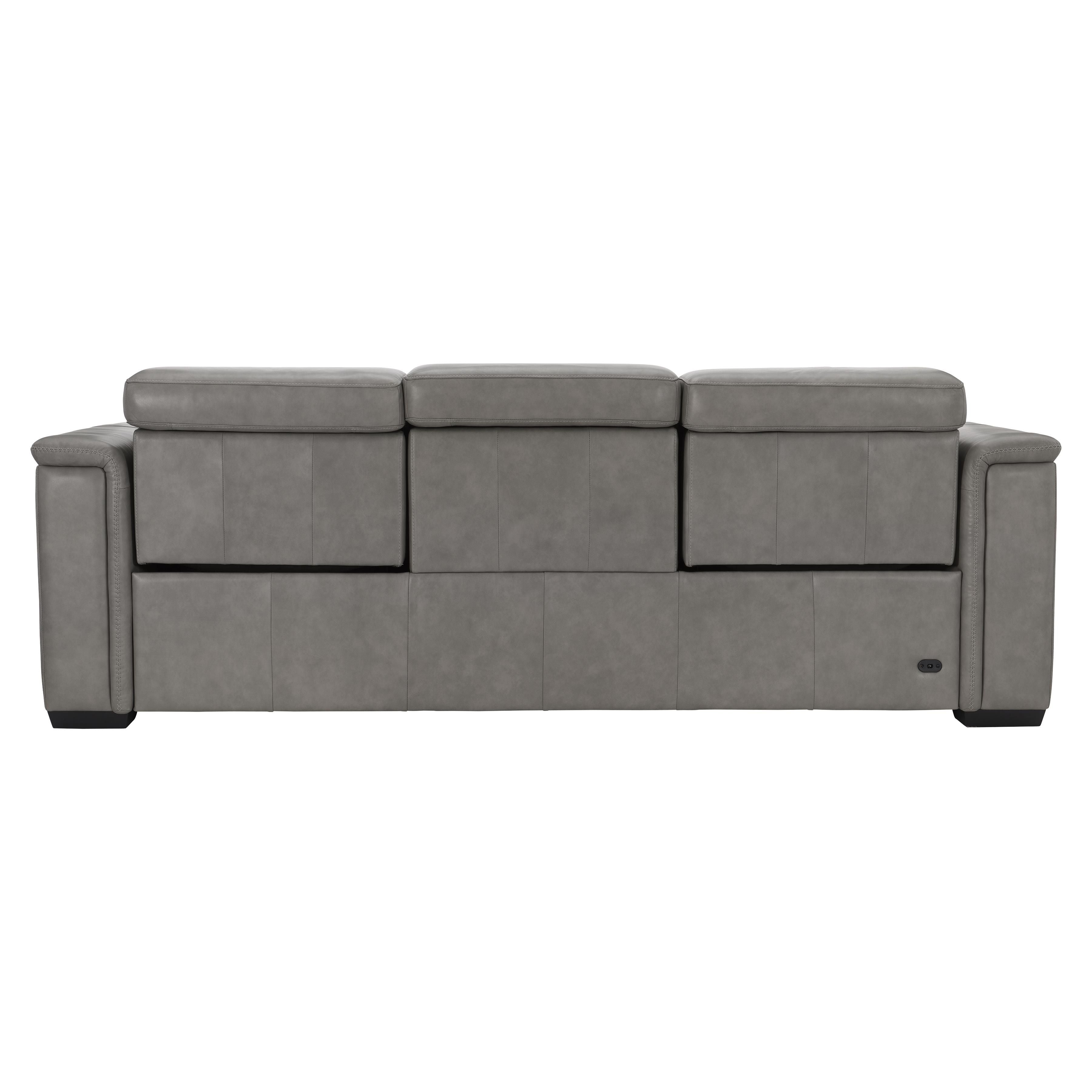 Bernhardt Furniture Lioni Leather Power Motion Sofa