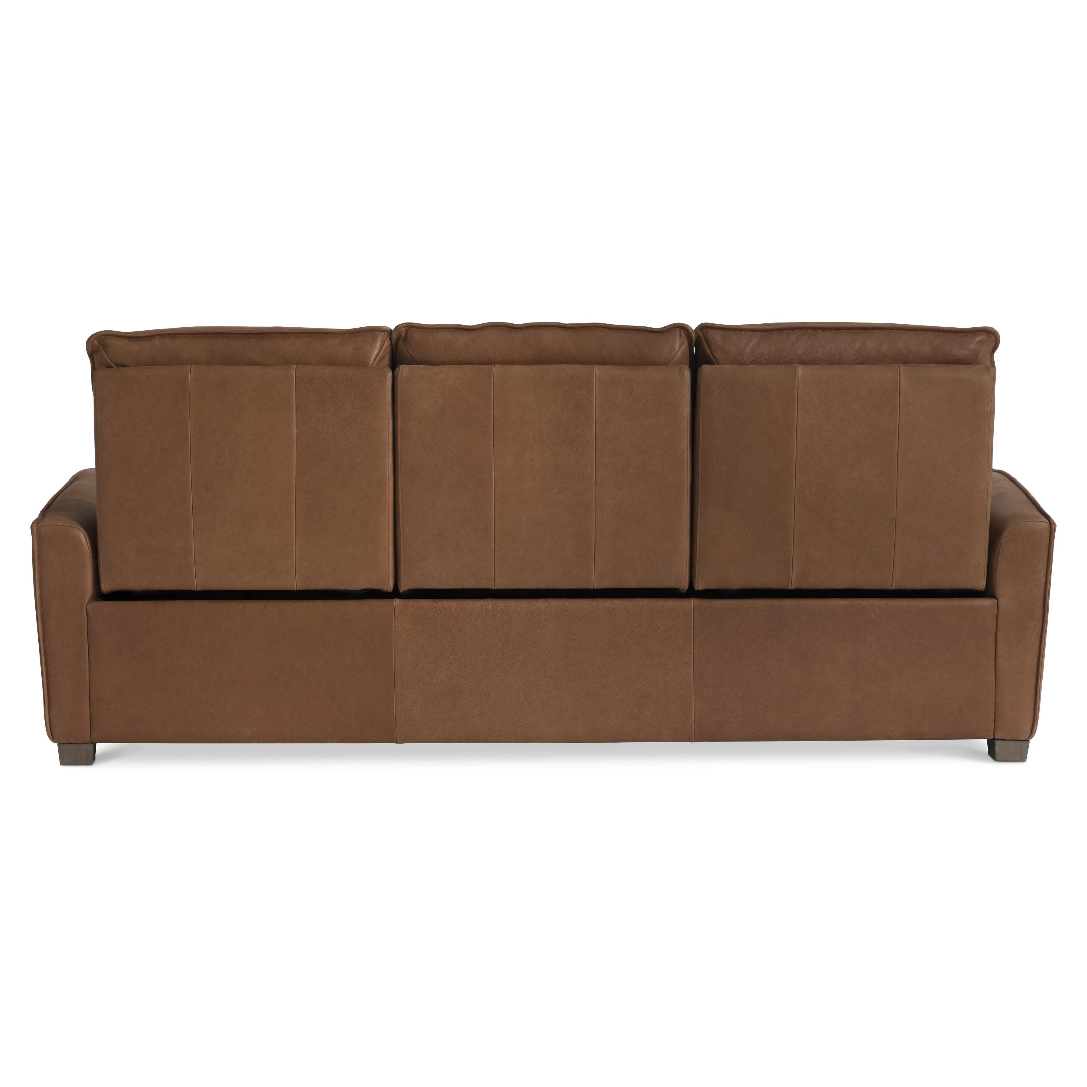 Bernhardt Sorrento Leather Power Motion Sofa