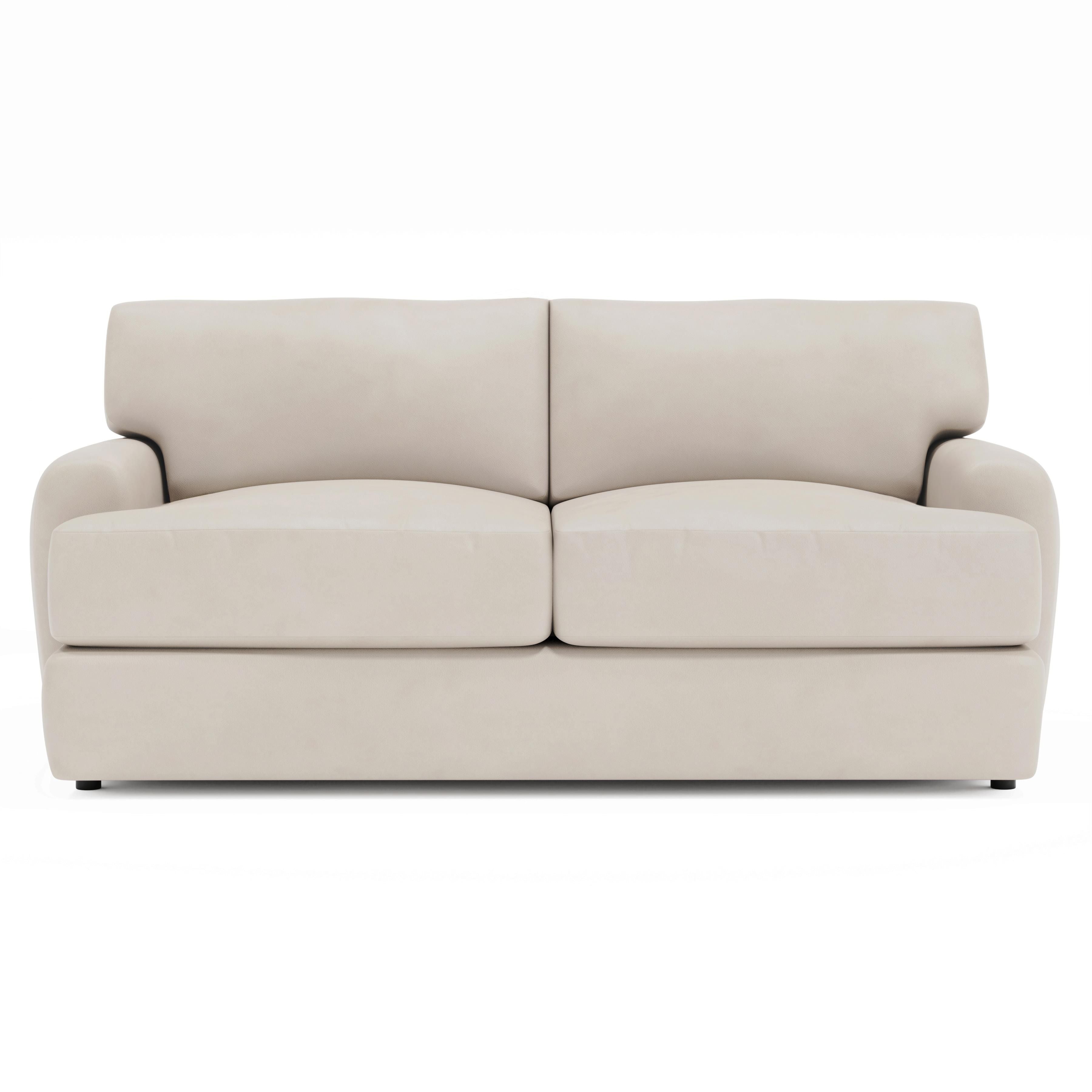 Bernhardt Cameron Leather Loveseat