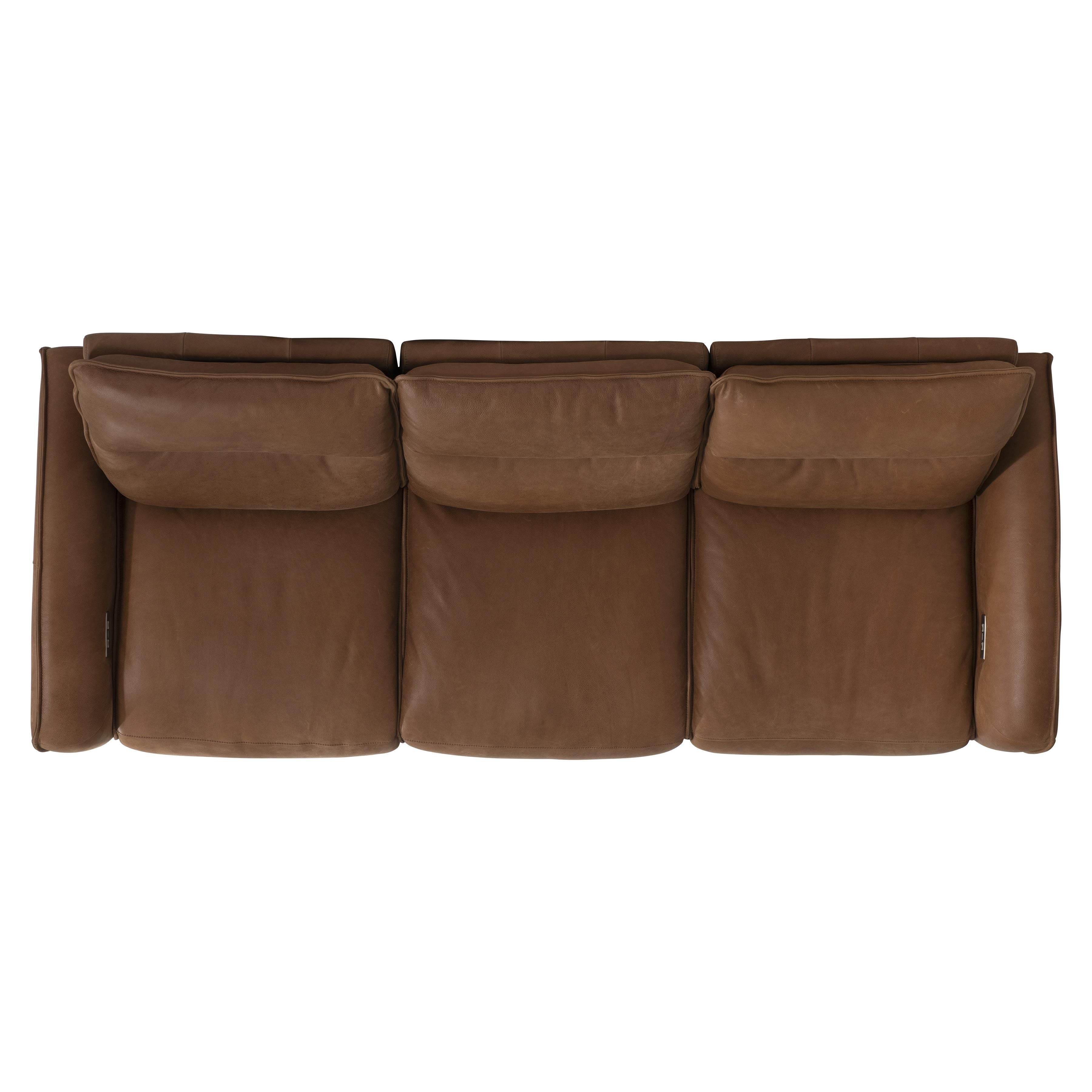 Bernhardt Furniture – Sorrento Leather Power Motion Sofa