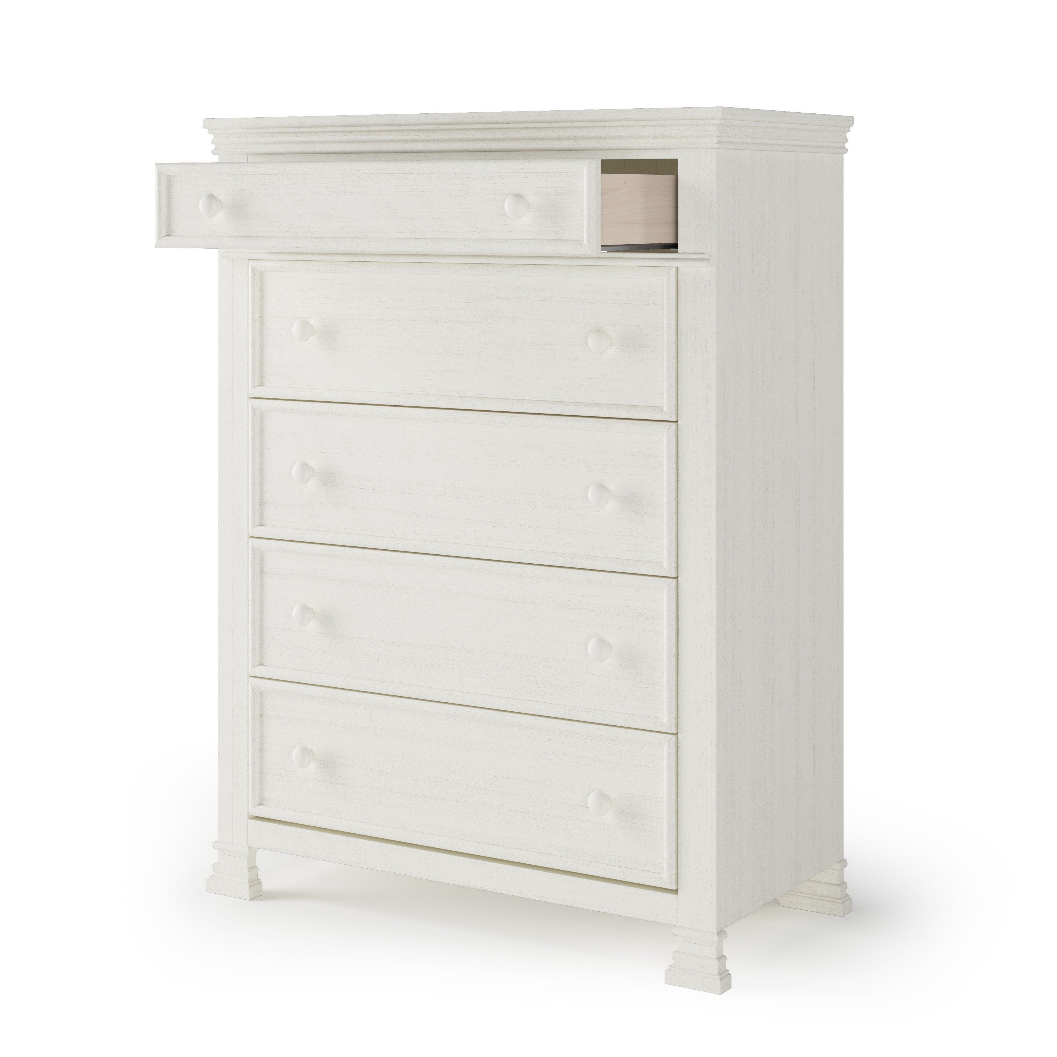 Westgate 5-Drawer Chest, Vintage Linen