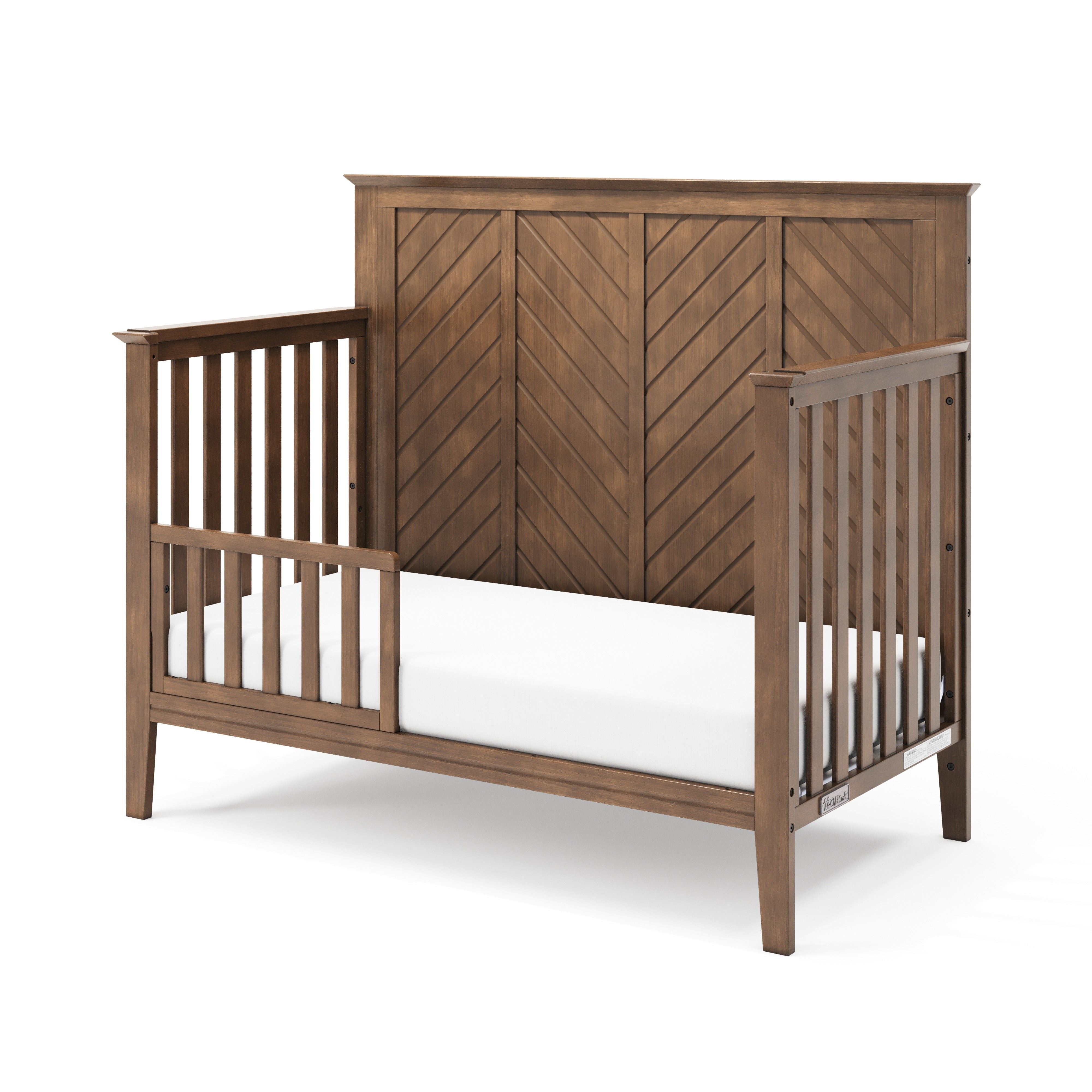 Toddler Guard Rail in Cocoa Bean by Halo Sleep