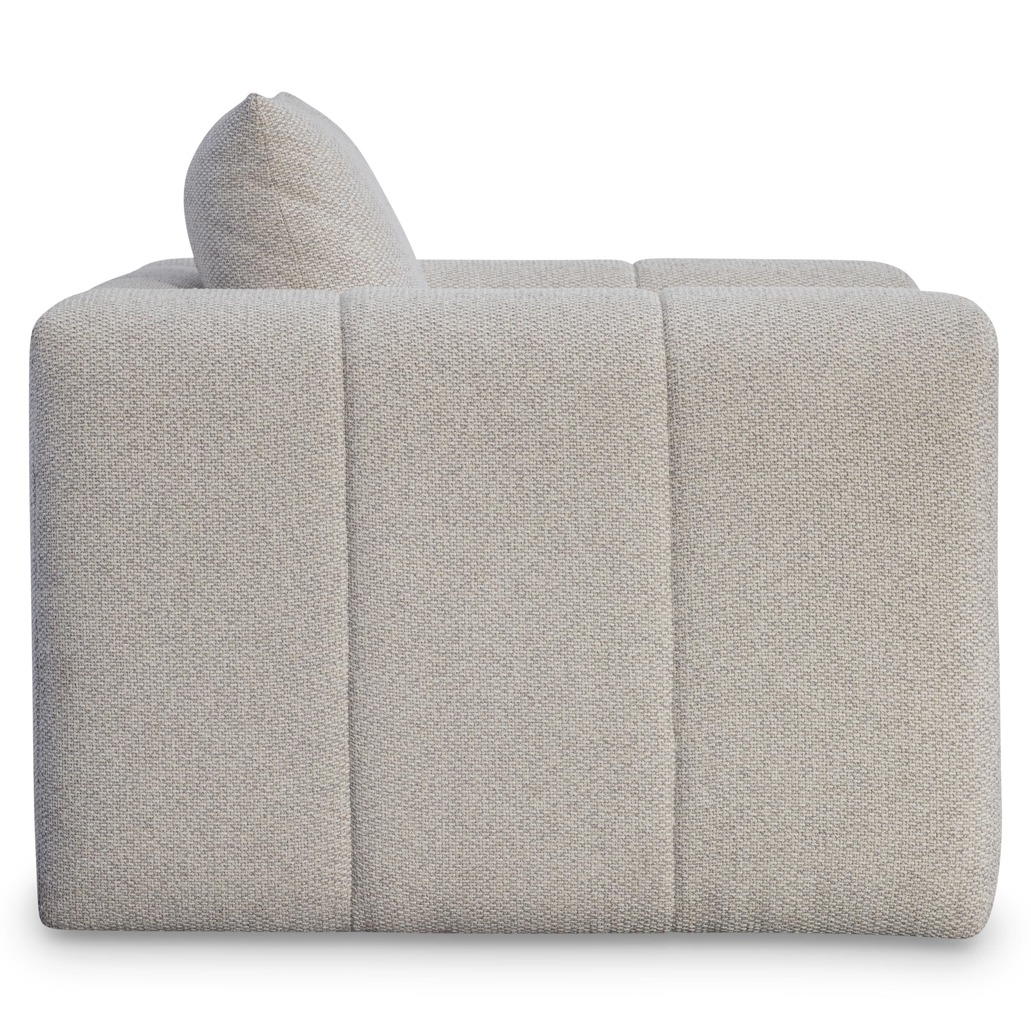 Bernhardt Vista Fabric Swivel Chair
