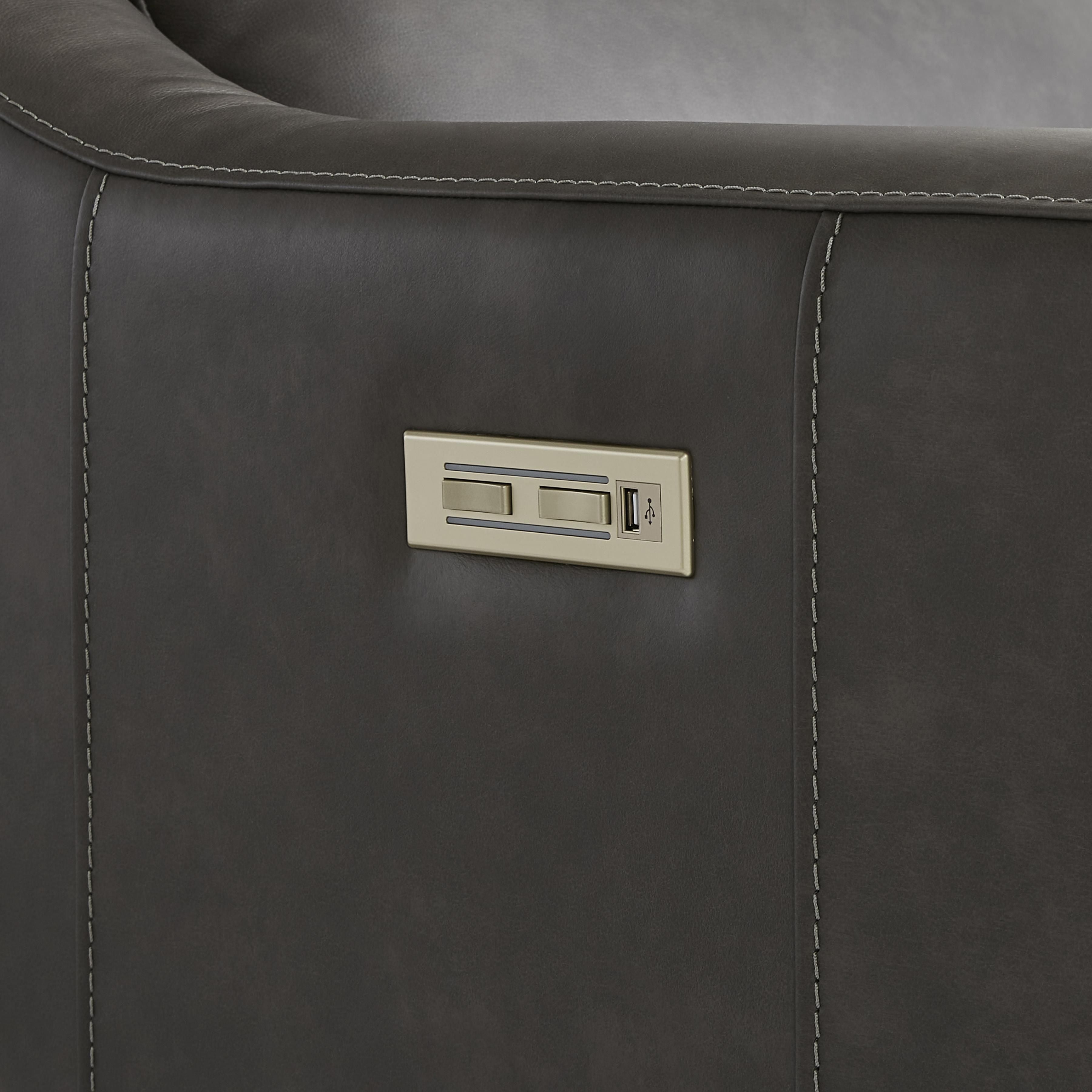 Bernhardt furniture – Germain leather power motion chair