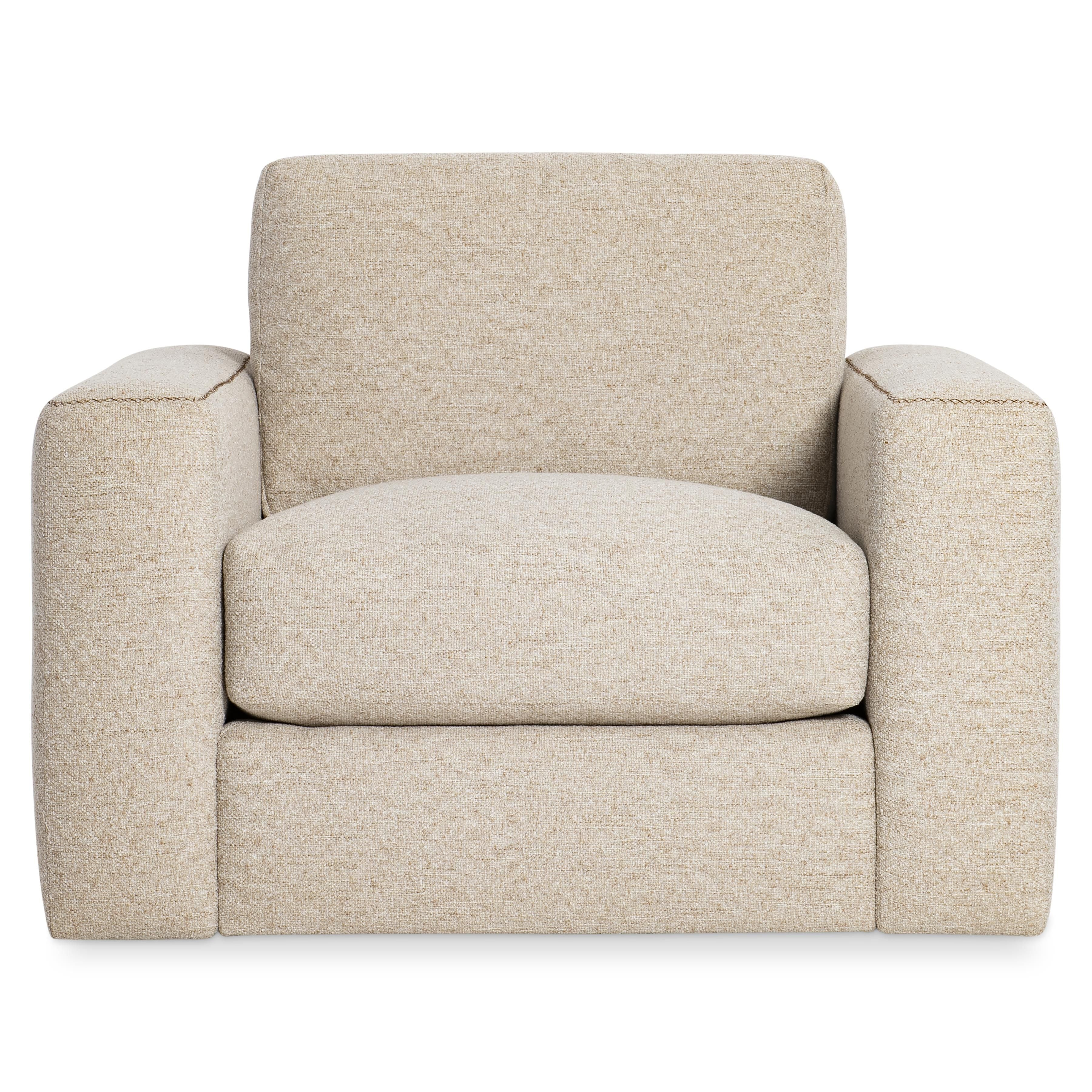 Bernhardt Vaughn Fabric Swivel Chair