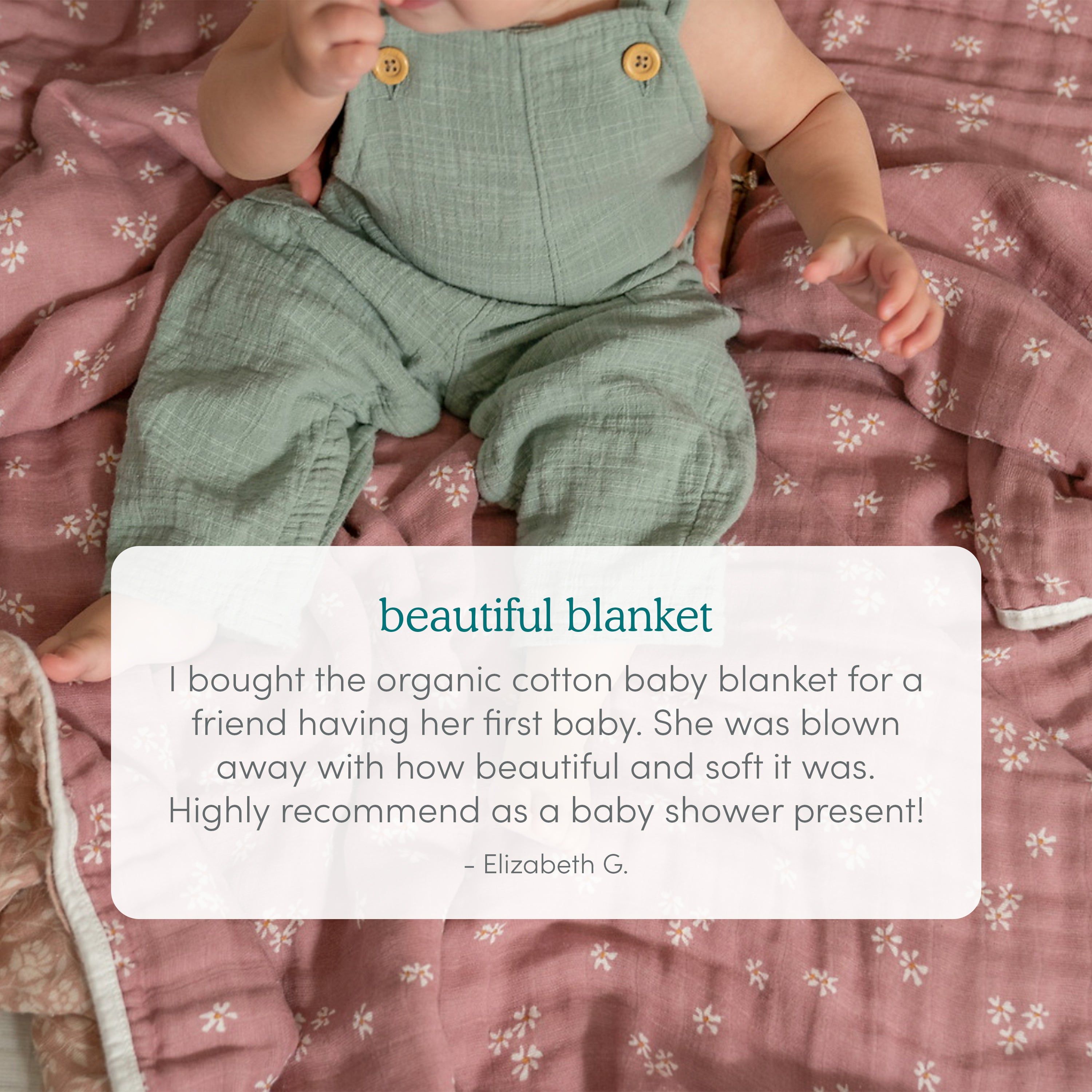 Organic Cotton Muslin Dream Blanket