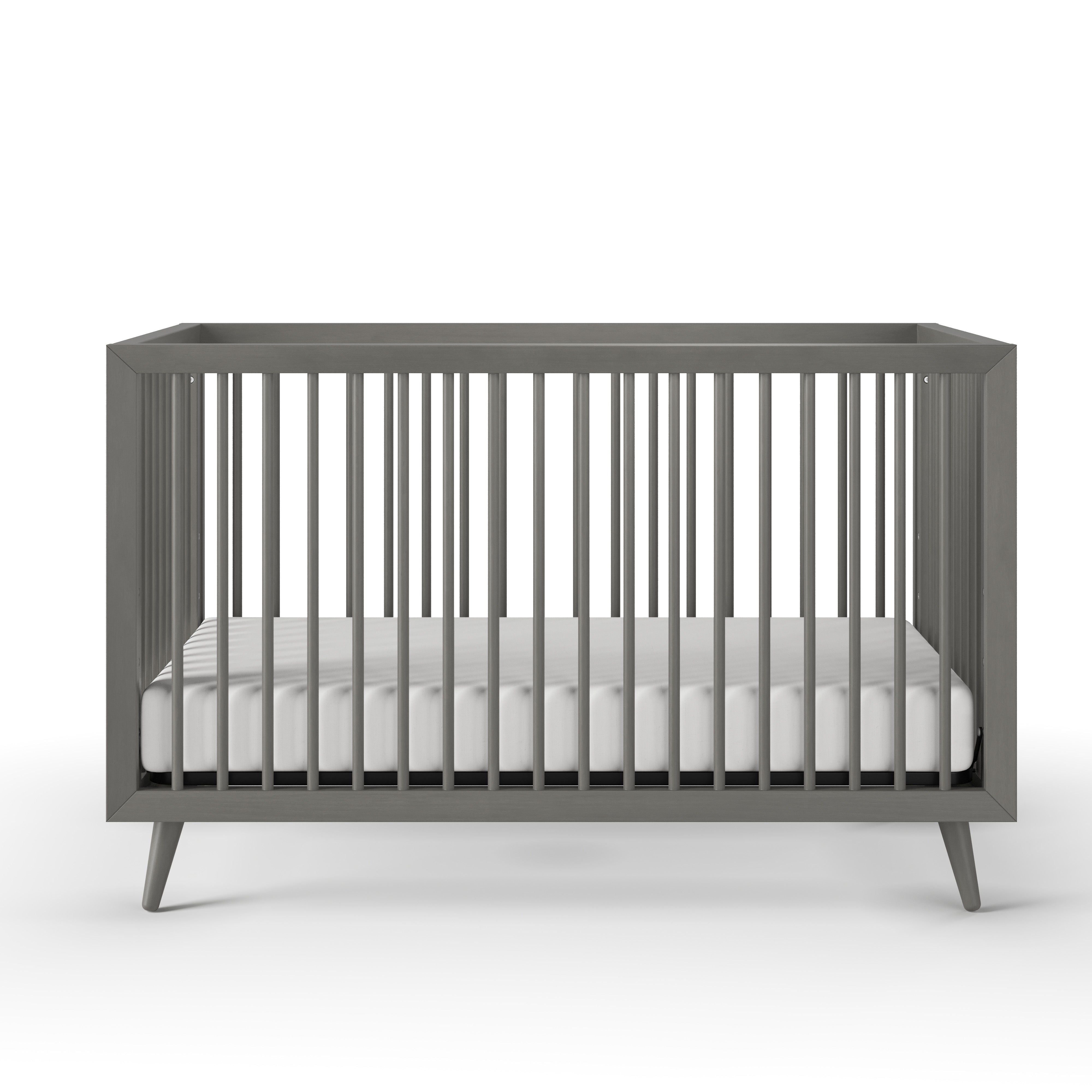 Cranbrook 4-in-1 Convertible Crib, Lunar Gray
