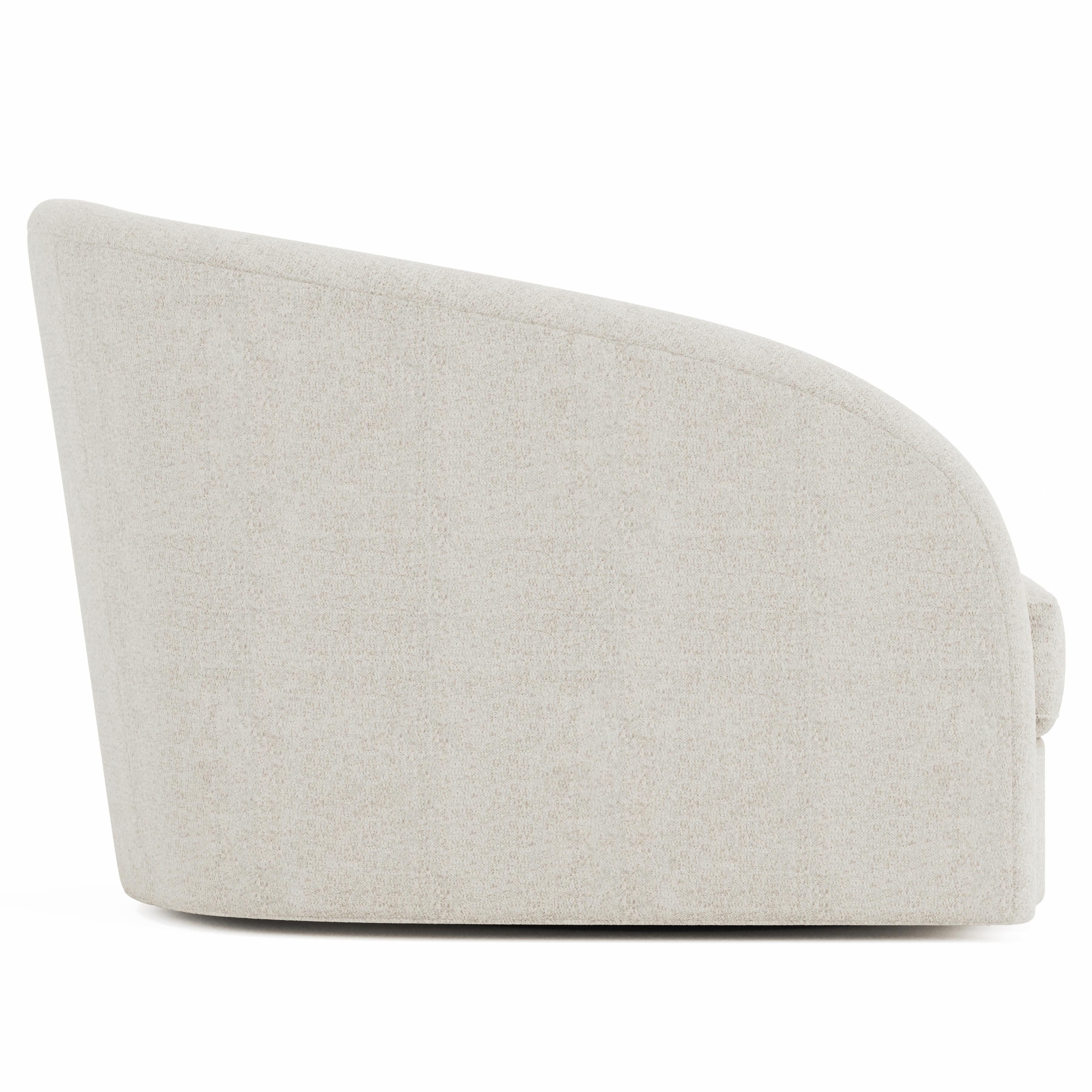 Bernhardt Furniture Terra Fabric Swivel Chair